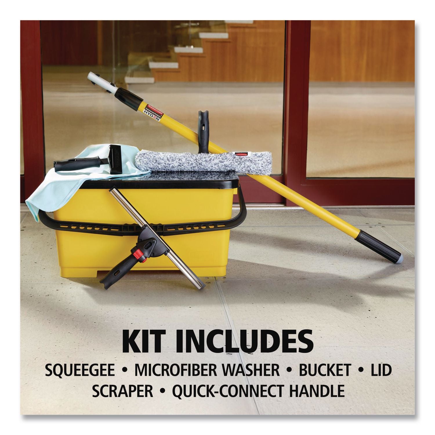 Glass Cleaning Starter Kit, 6-Piece