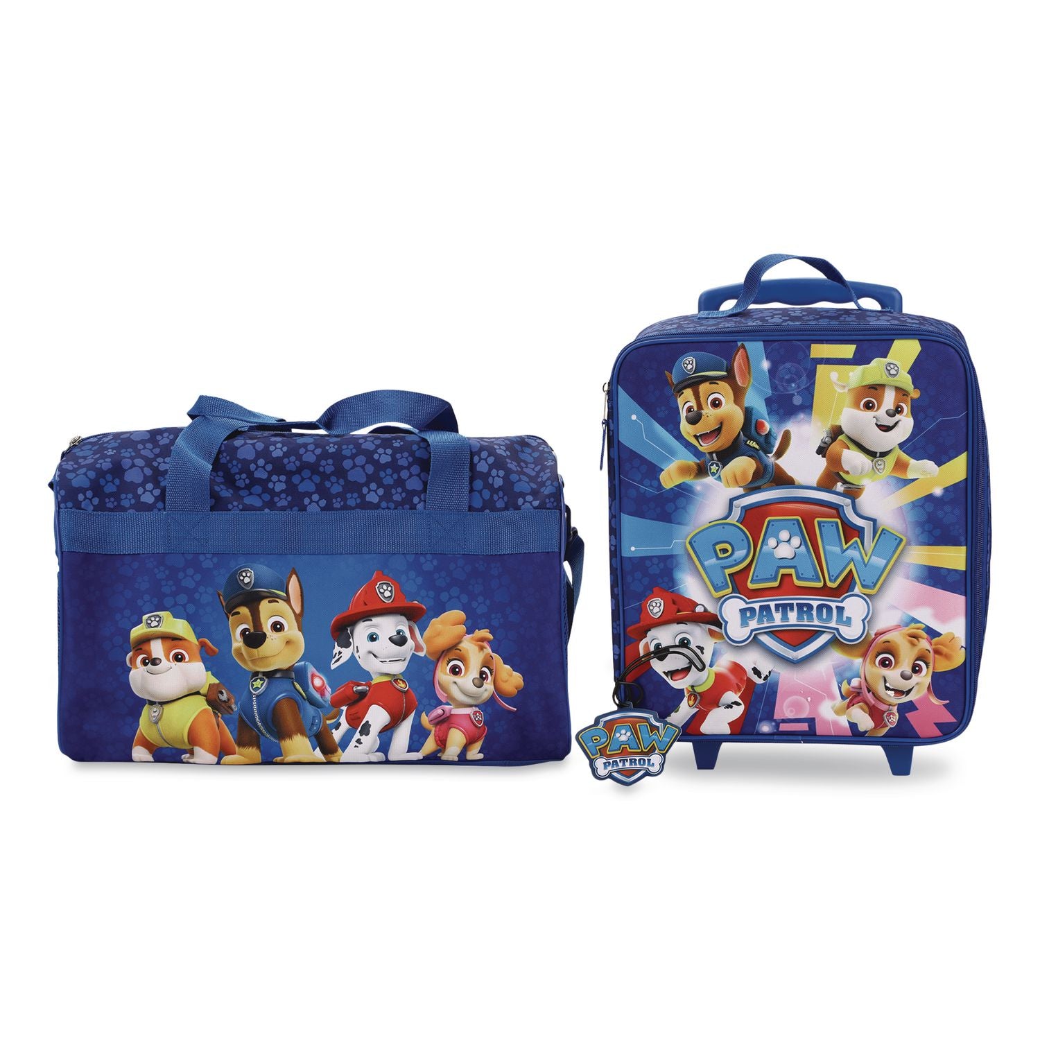 Three-Piece Paw Patrol Carry-On Luggage Set, 11.75 X 6 X 14