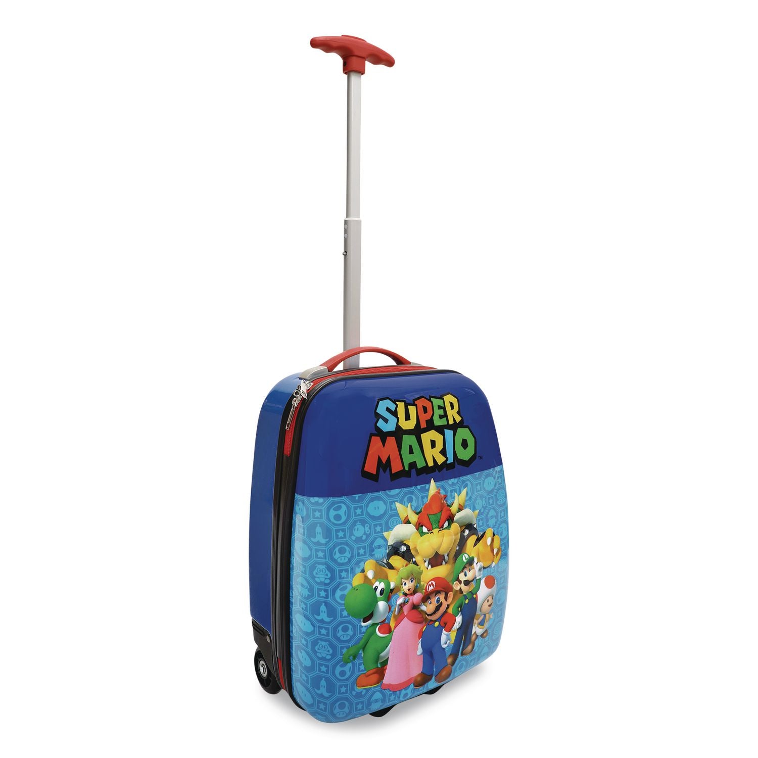 Super Mario Brothers Hardside Carry-On Suitcase, 13 X 8 X 16.5
