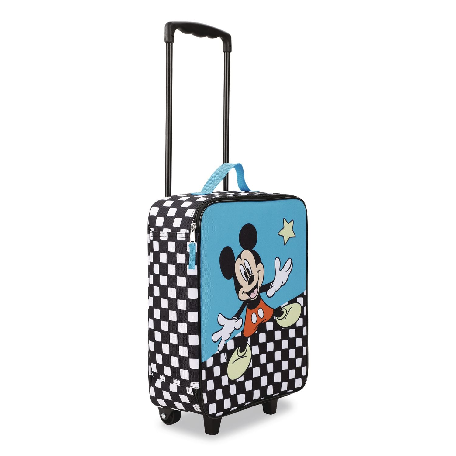 Four-Piece Mickey Mouse Carry-On Luggage Set, 11.75 X 6 X 14