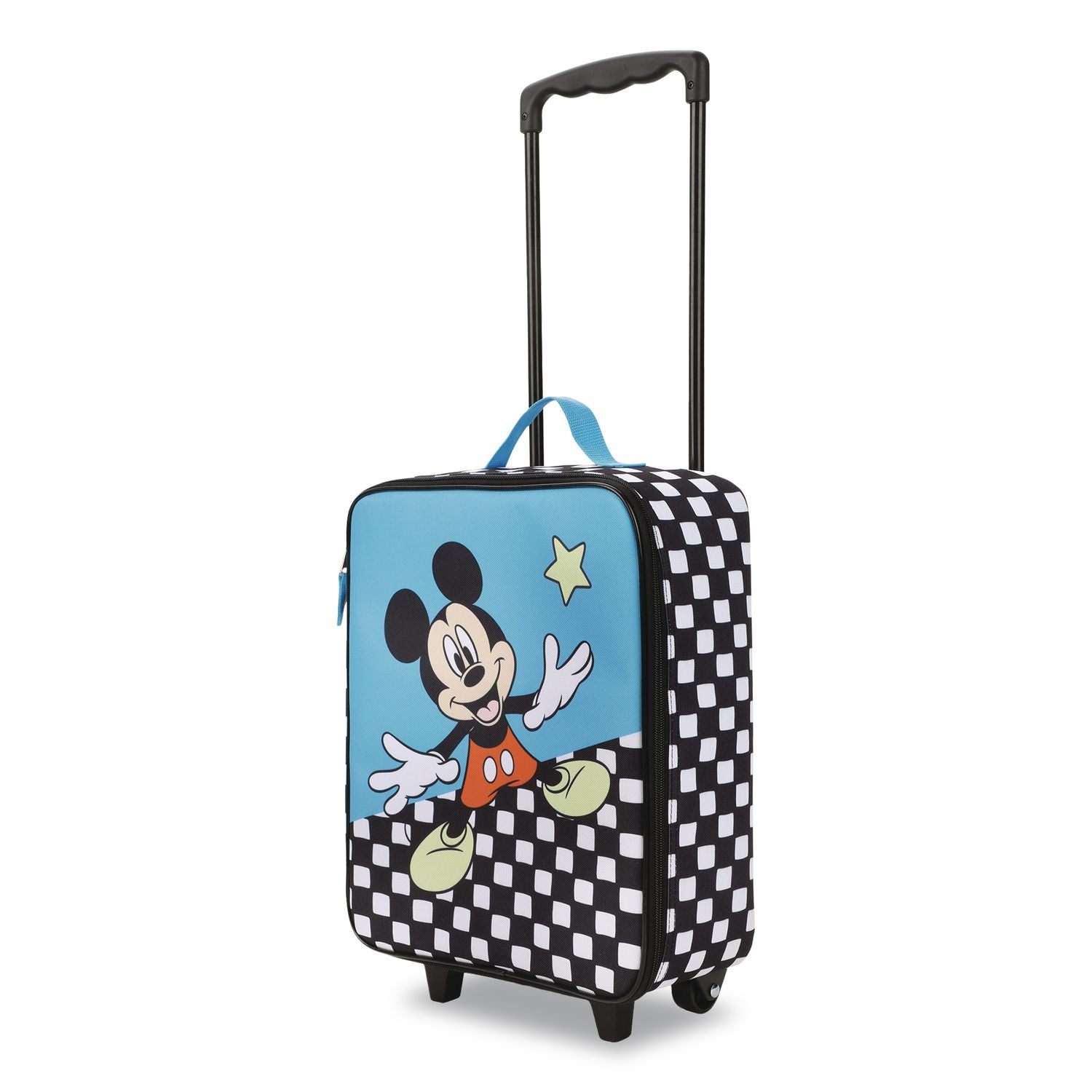 Four-Piece Mickey Mouse Carry-On Luggage Set, 11.75 X 6 X 14