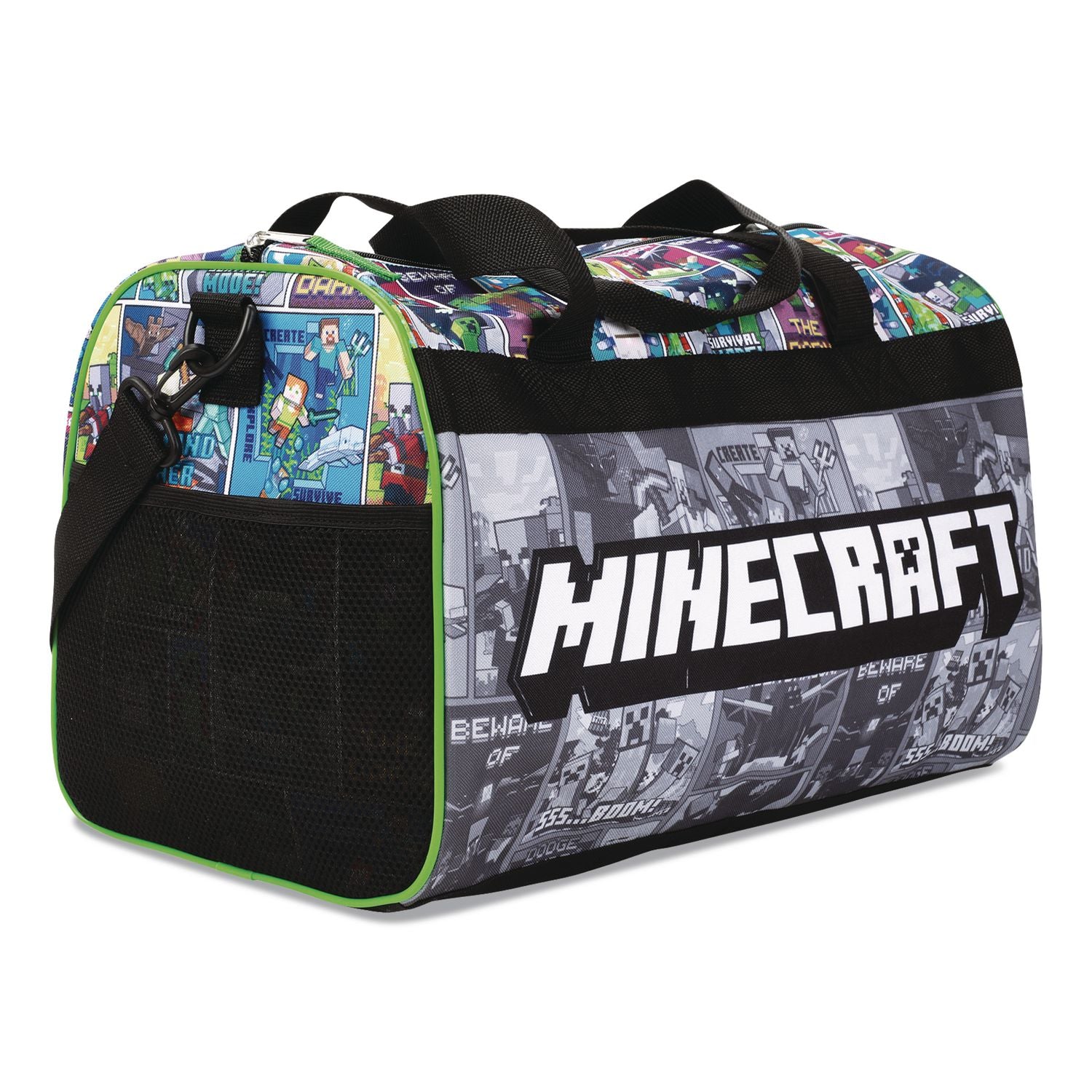 Four-Piece Minecraft Carry-On Luggage Set, 11.75 X 6 X 14
