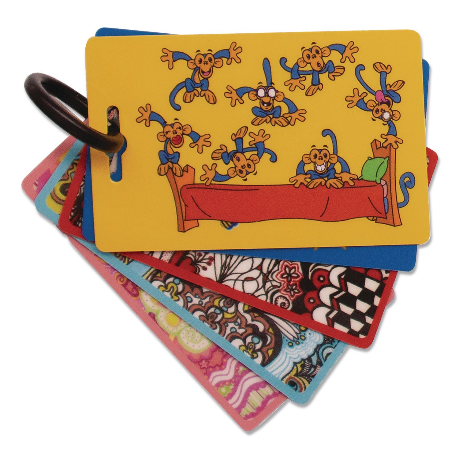 Distraction Flash Cards, All Ages, 3.4 X 2.5, 5 Cards/Set, 4 Sets/Pack