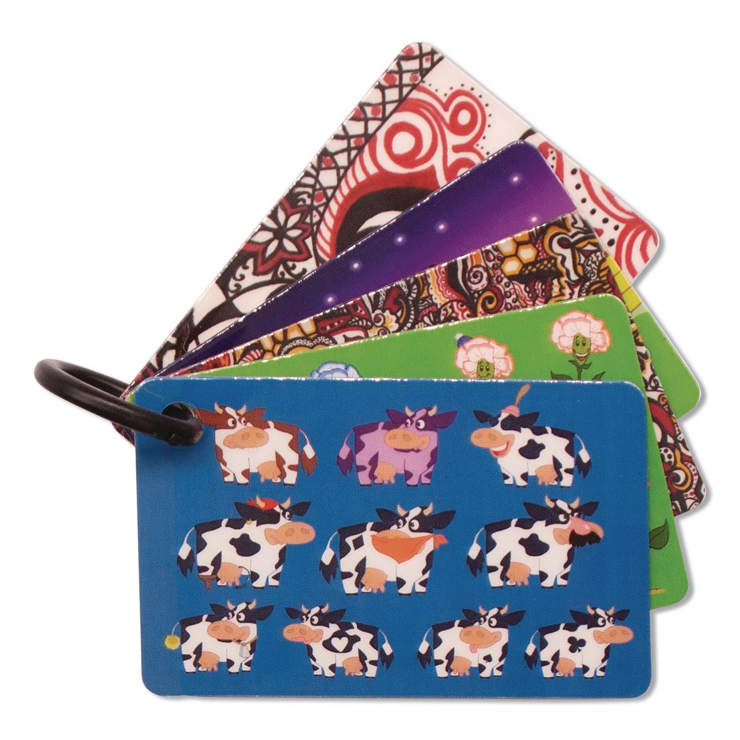 Distraction Flash Cards, All Ages, 3.4 X 2.5, 5 Cards/Set, 4 Sets/Pack