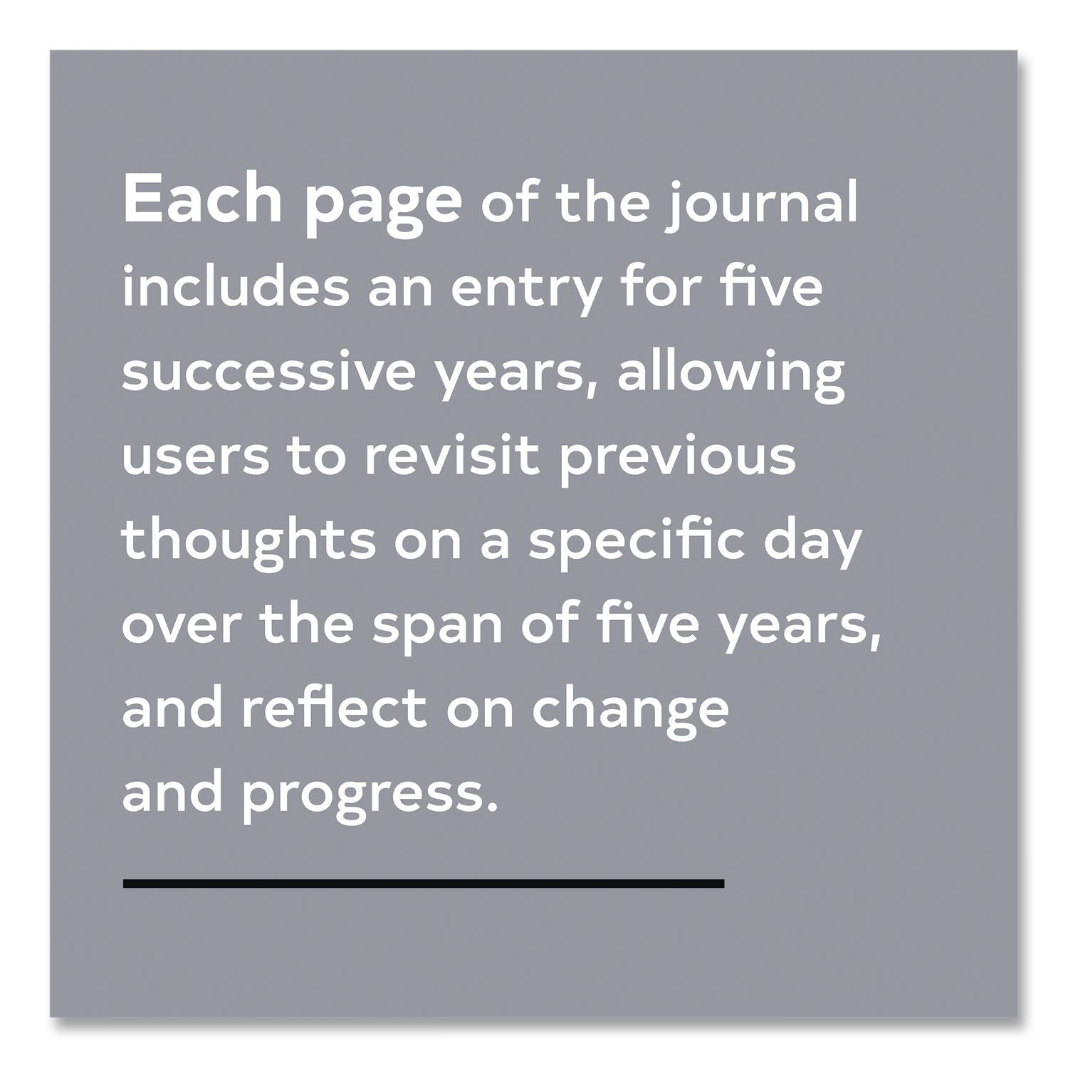 Guided Journal: One Line A Day, A Five-Year Memory Book, Tan Cover, (372) 6.12 X 3.75 Sheets