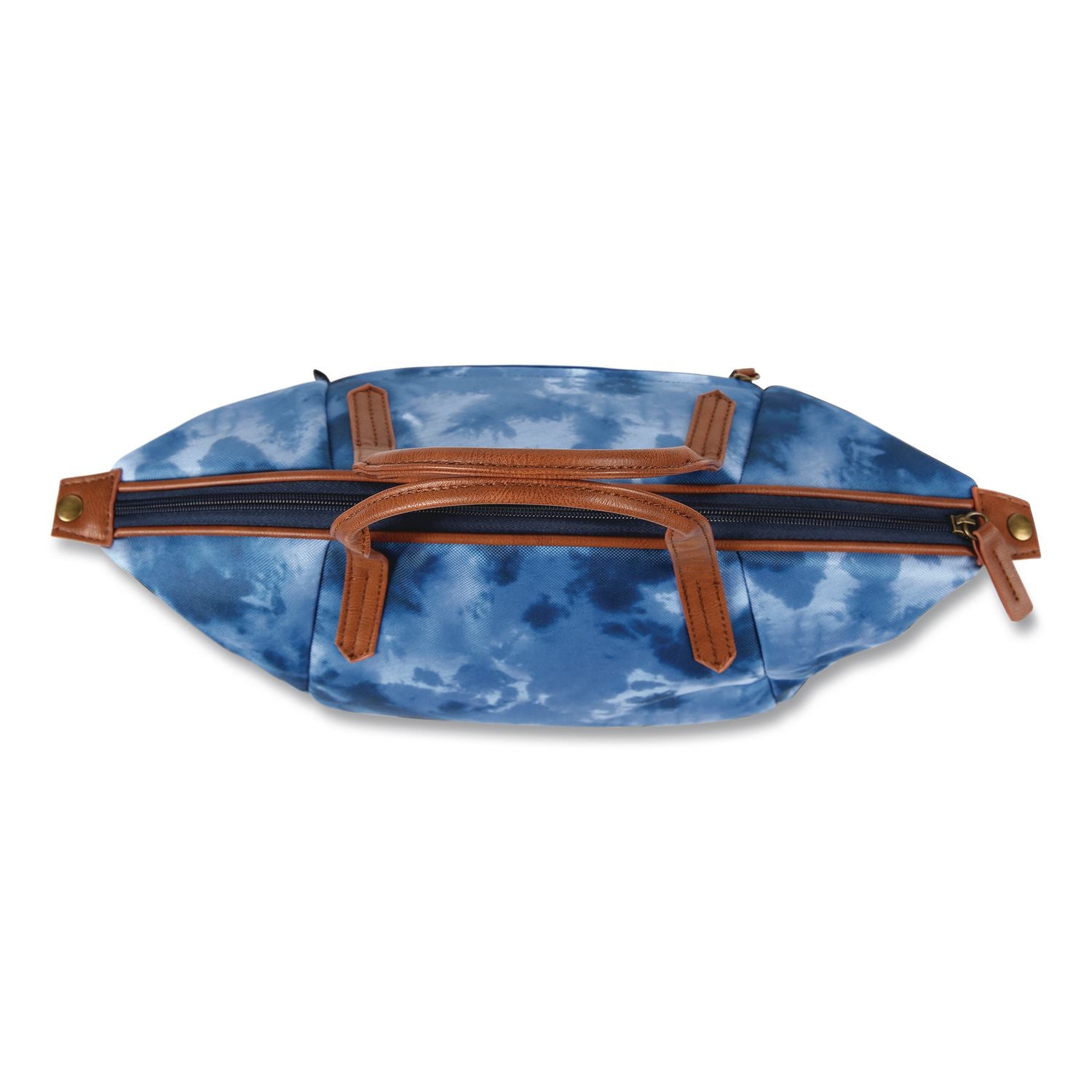 Eco Iced Tie Dye Blue Insulated Lunch Bag, 9.5" X 6.25" X 11.5", Blue