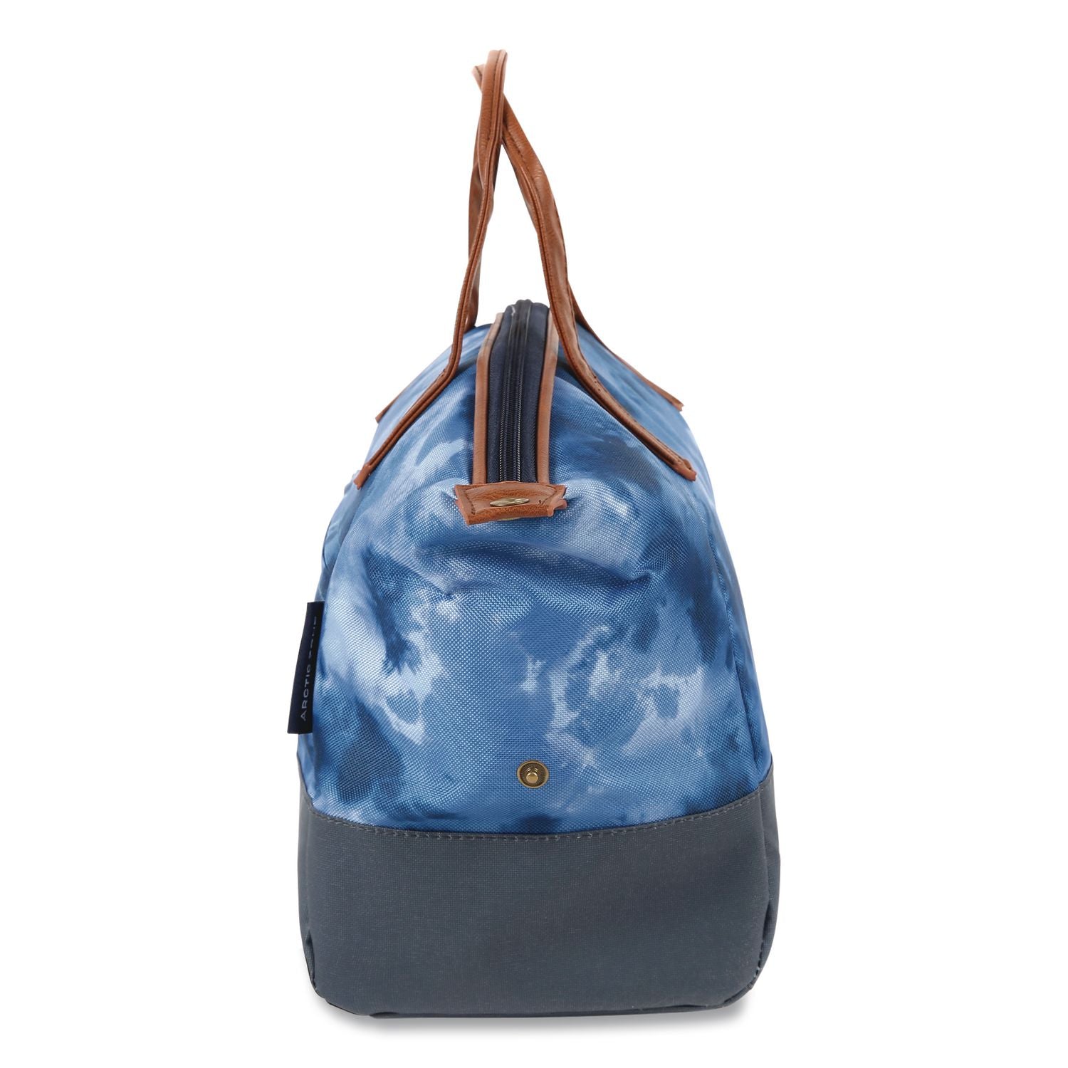 Eco Iced Tie Dye Blue Insulated Lunch Bag, 9.5" X 6.25" X 11.5", Blue