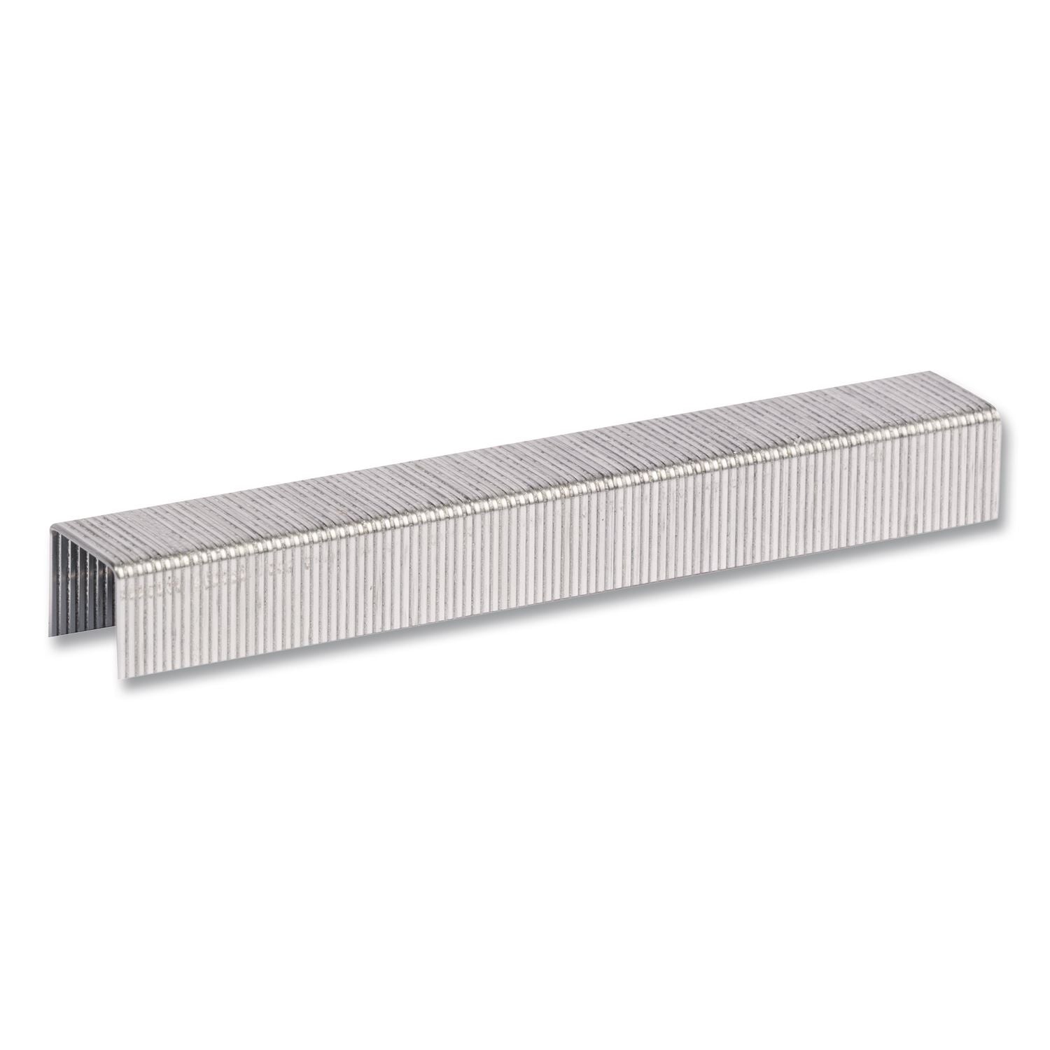 JT21 Standard Staples, 0.38" Leg, 0.44" Crown, Silver, 1, 000/Box