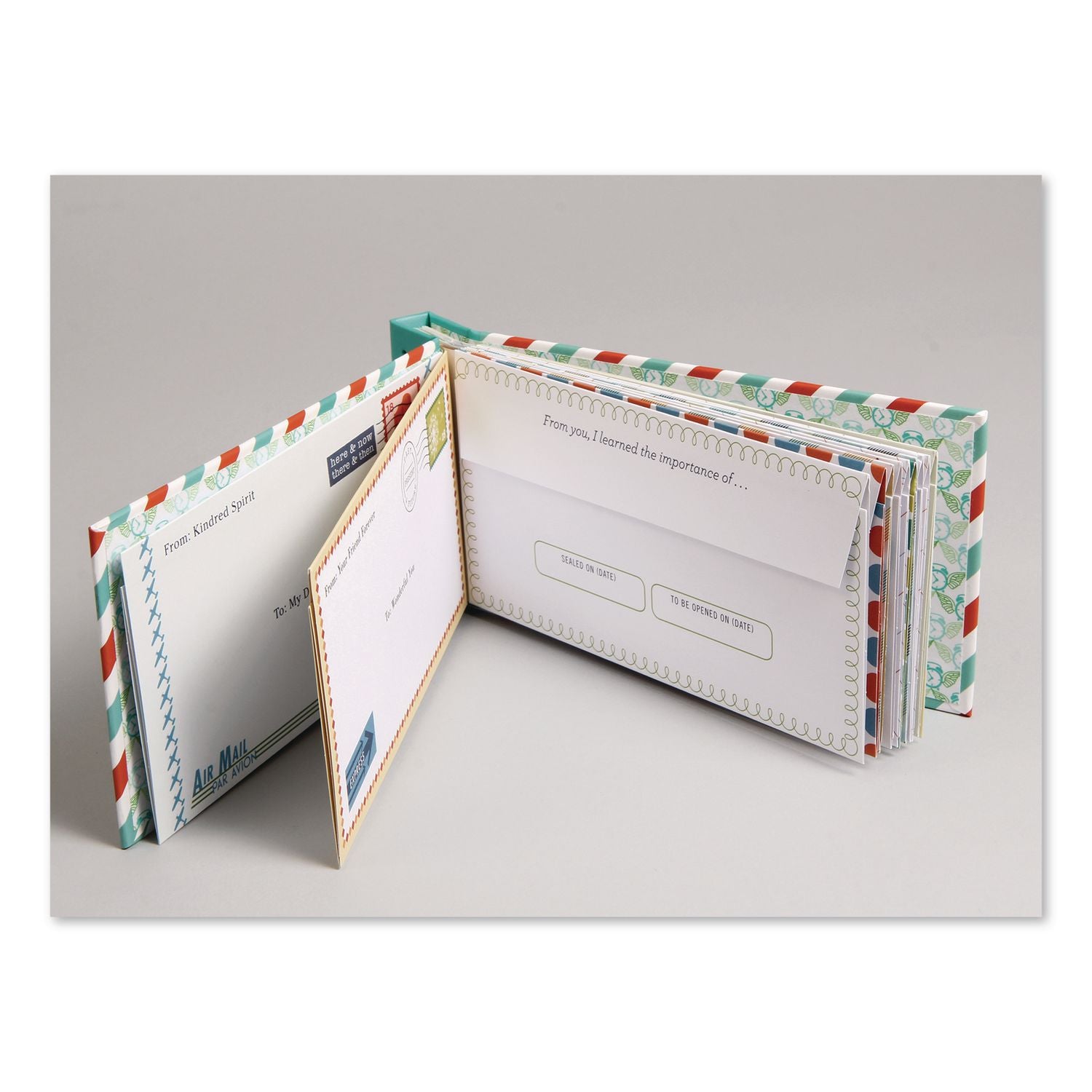 Guided Journal: Letters To My Friend, Multicolor Cover, (12) 4.25 X 8 Sheets