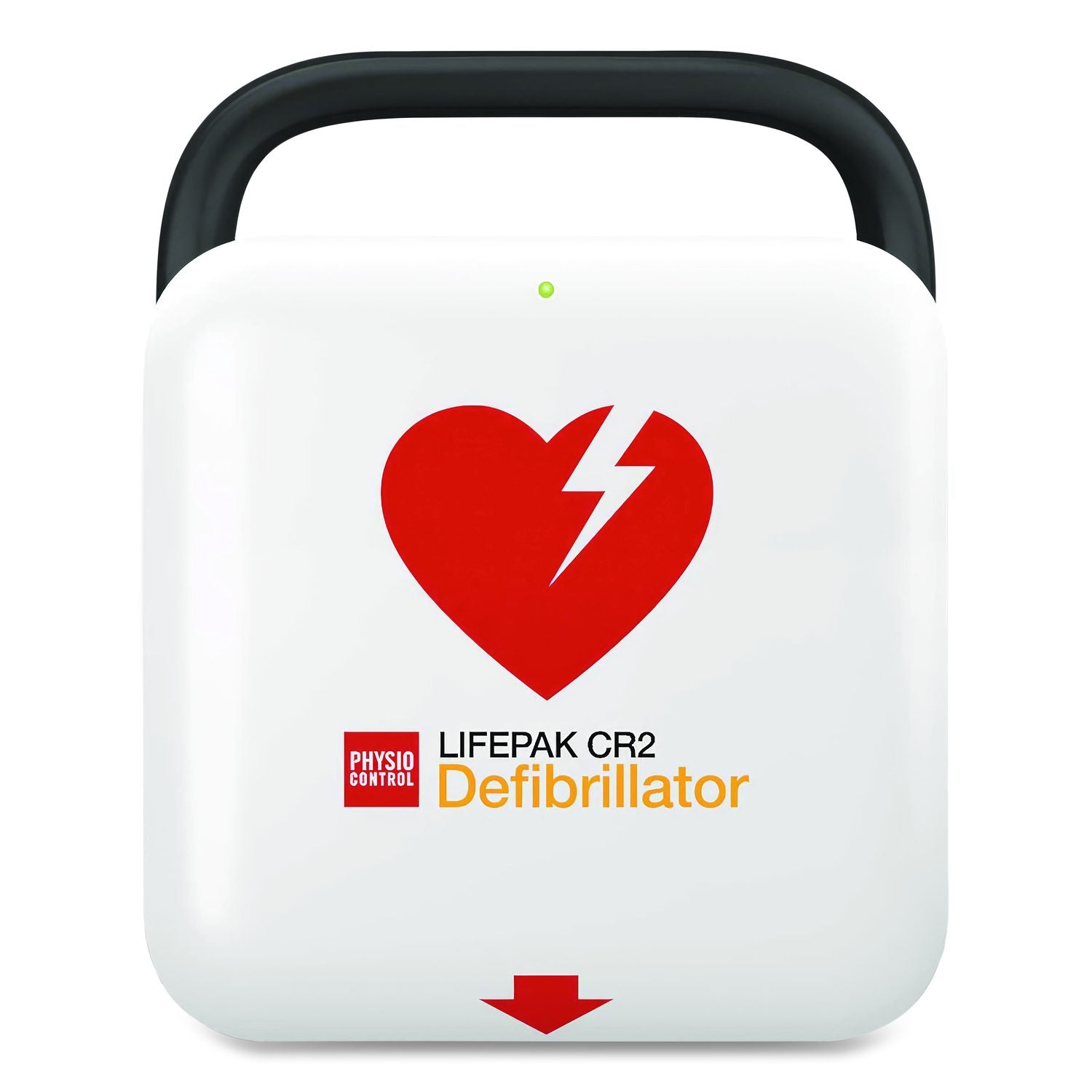 LIFEPAK CR2 Fully-Automatic, Cellular Defibrillator, English/Spanish, Rugged Case