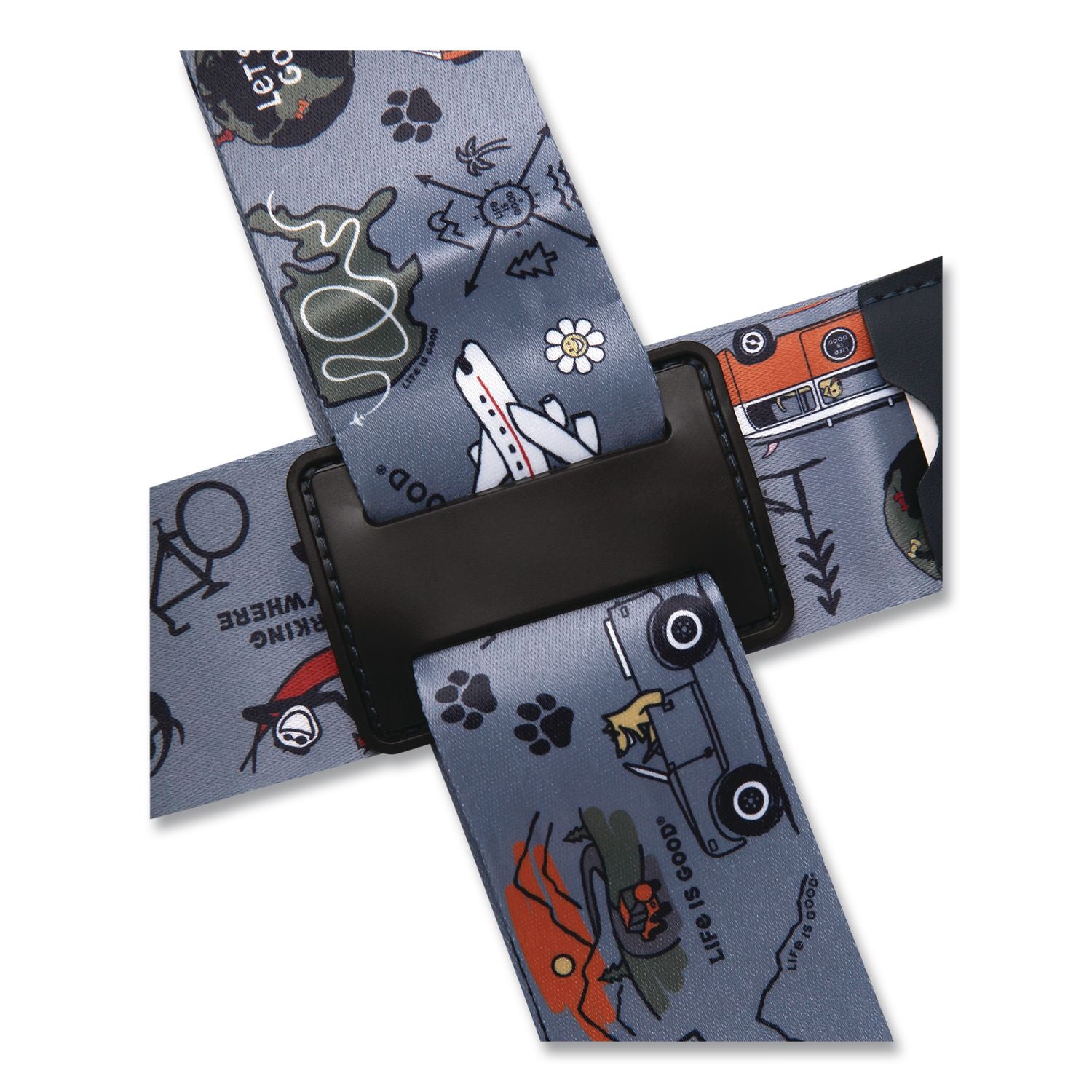 Polyester Luggage Strap, 75", Multicolor