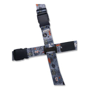 Polyester Luggage Strap, 75", Multicolor