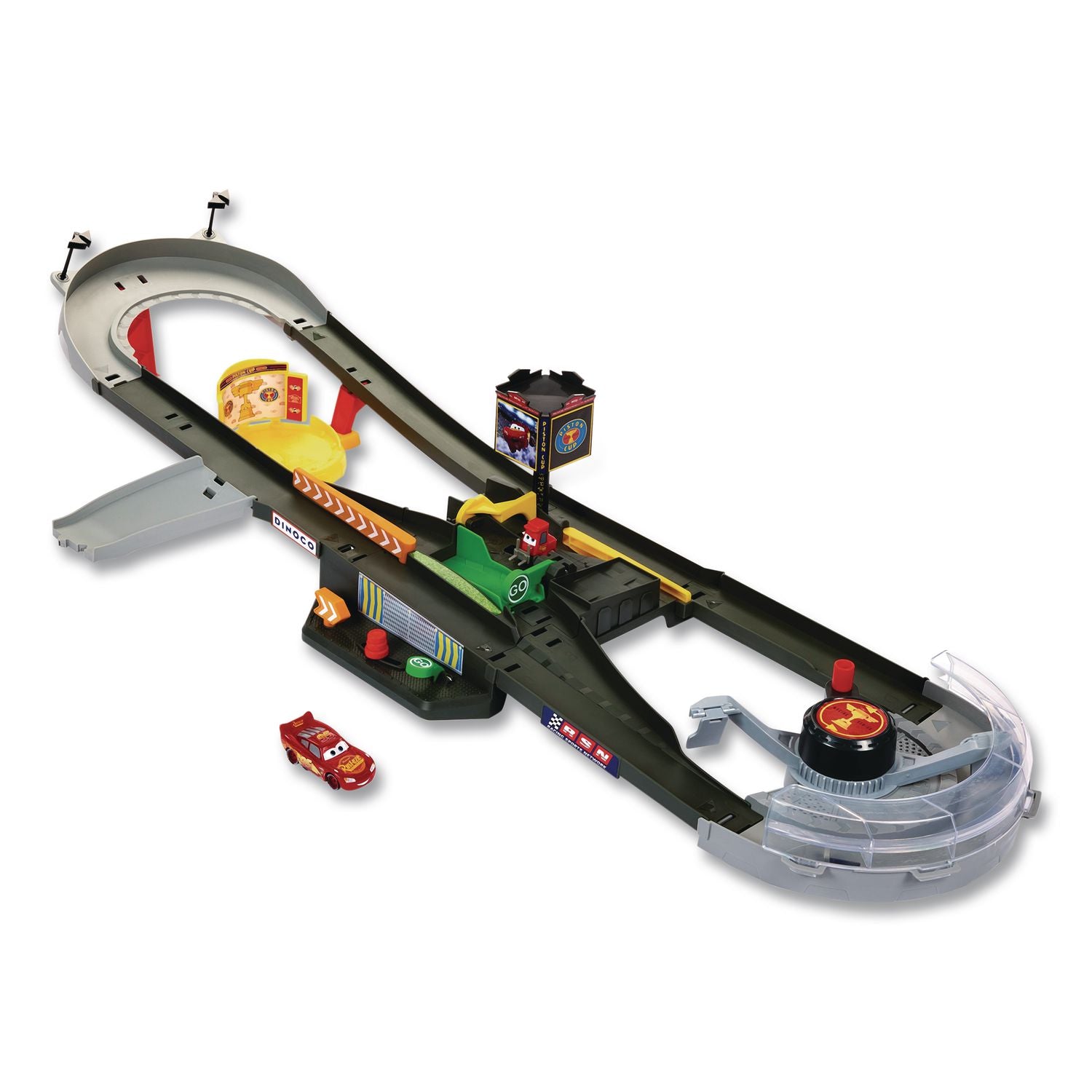 Cars Piston Cup Action Speedway Playset, Ages 4 And Up