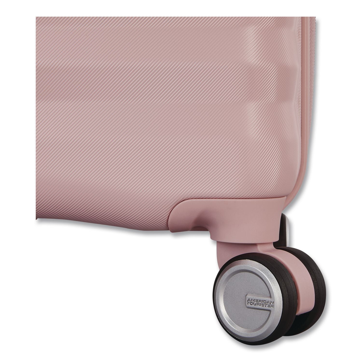 Color Vault Hardside Spinner Suitcase Set, 11 X 11 X 24, Pink Blush