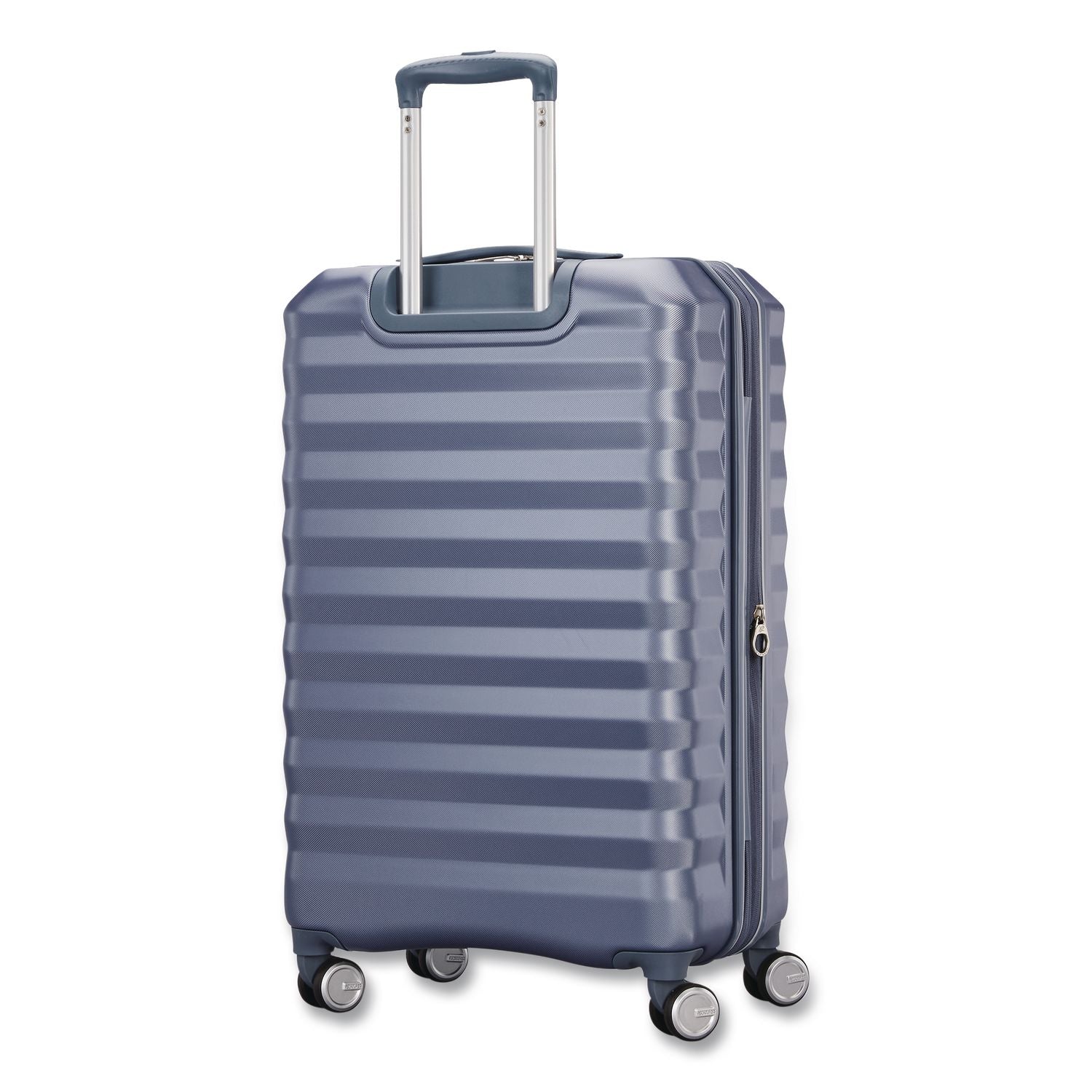 Color Vault Hardside Spinner Suitcase Set, 11 X 11 X 24, Slate Blue