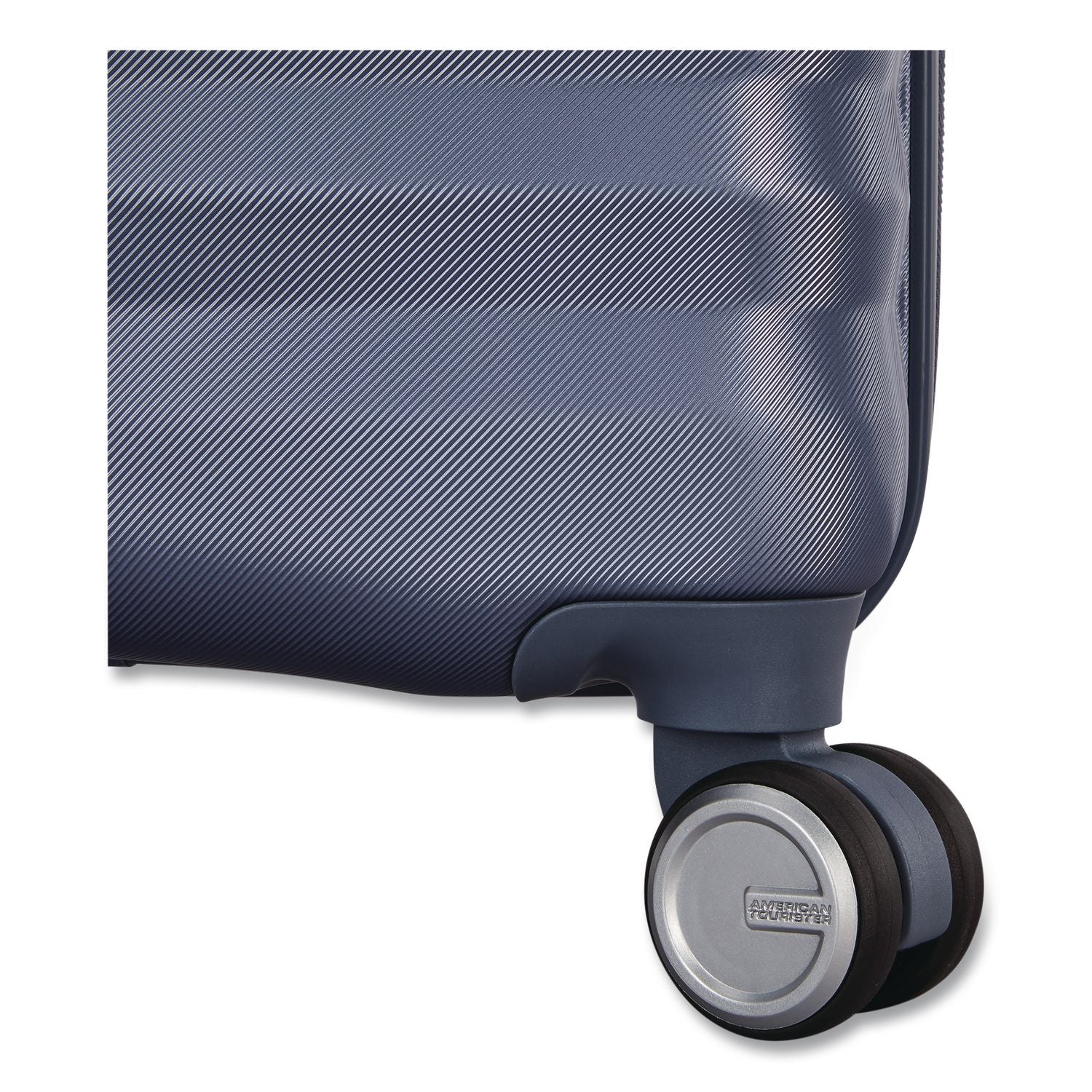 Color Vault Hardside Spinner Suitcase Set, 11 X 11 X 24, Slate Blue