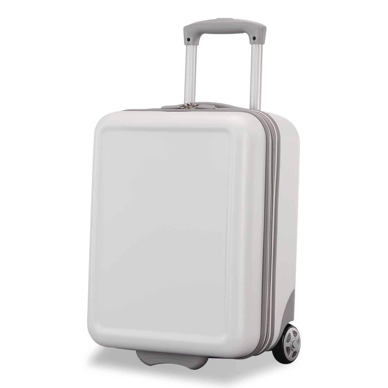 My AT Underseater Hardside Carry-On Spinner Suitcase, 8 X 13 X 18, White
