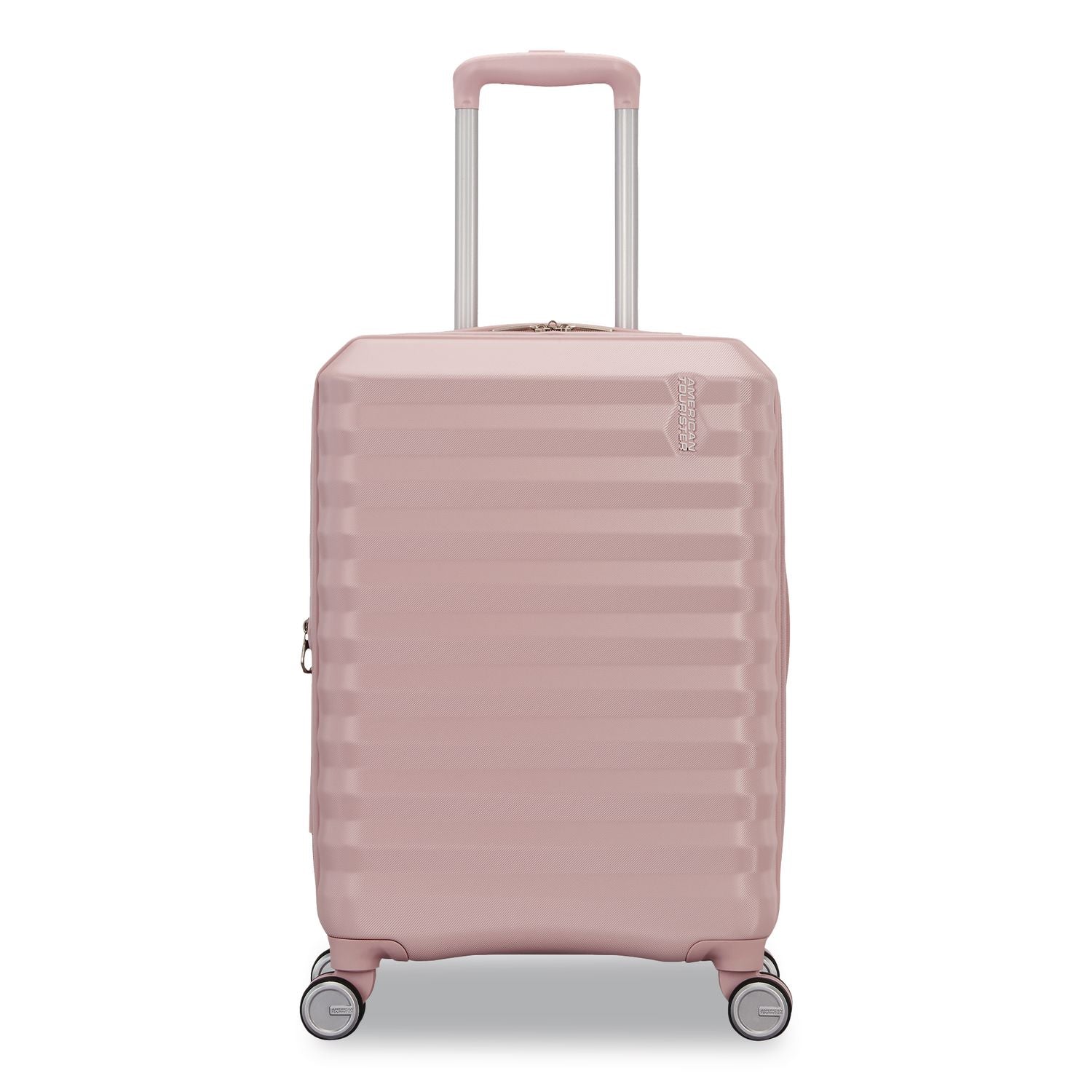 Color Vault Hardside Spinner Suitcase Set, 11 X 11 X 24, Pink Blush