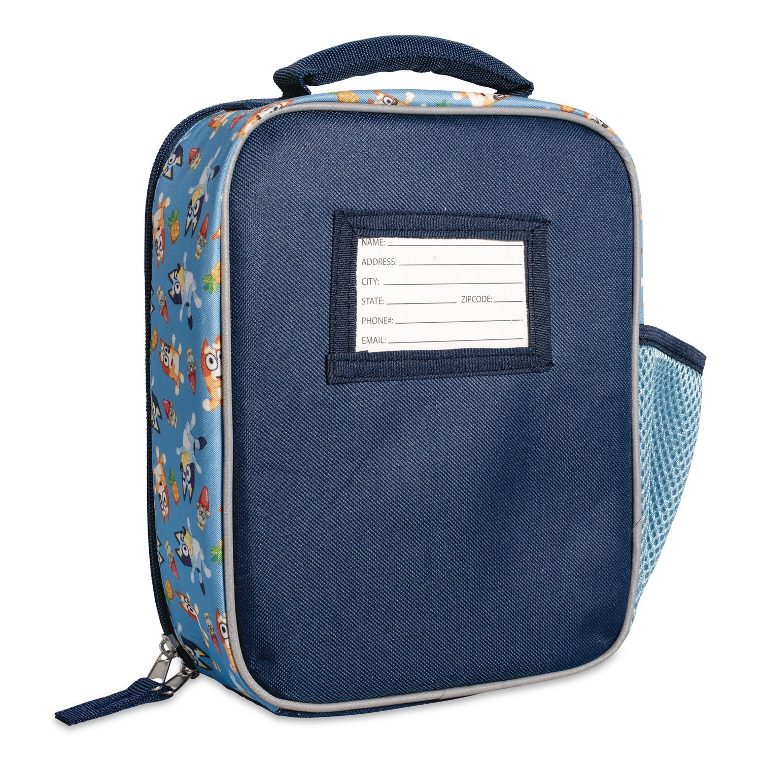 Bluey Sister Bond Kids Insulated Lunch Box, 7.5" X 3.5" X 9.5", Multicolor
