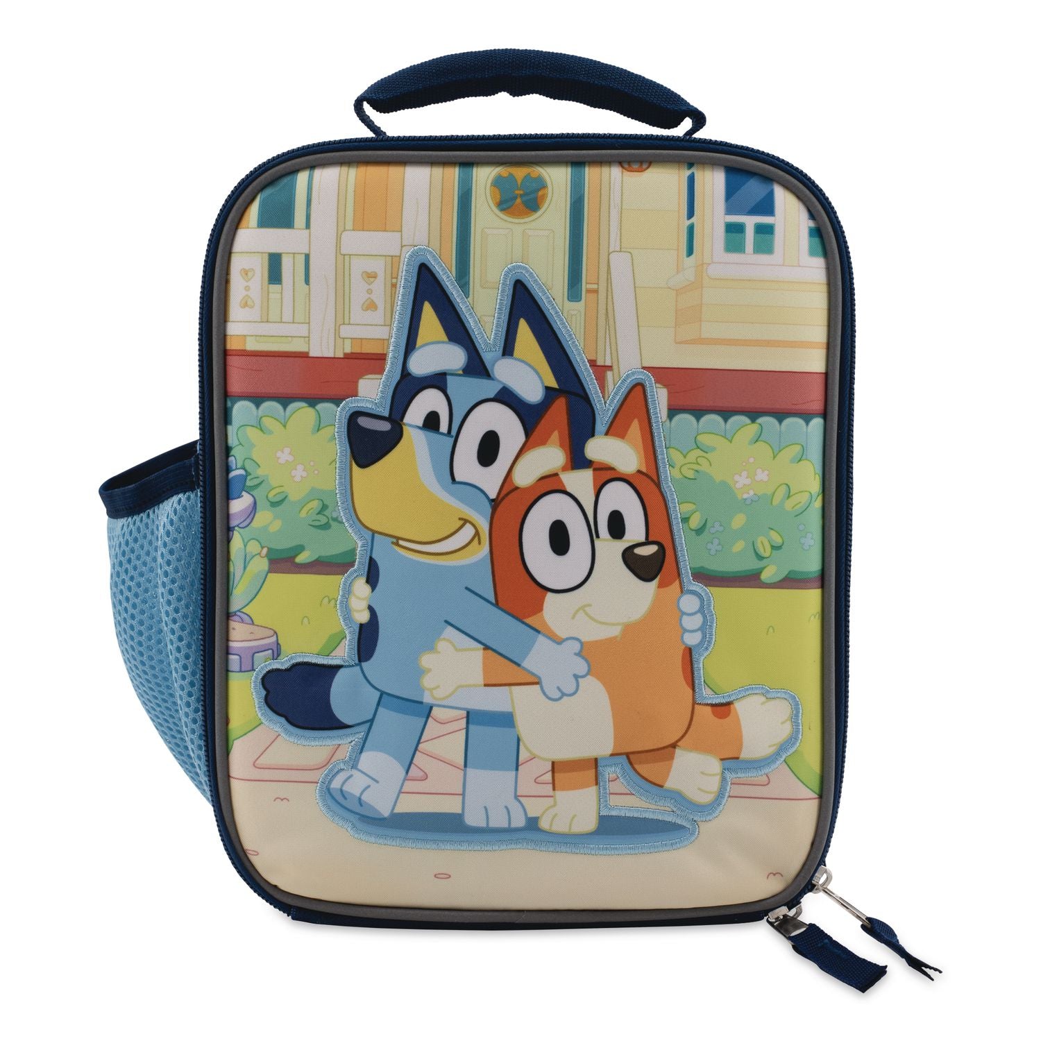Bluey Sister Bond Kids Insulated Lunch Box, 7.5" X 3.5" X 9.5", Multicolor