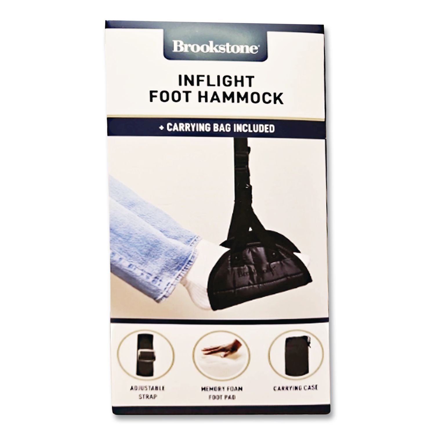 Inflight Foot Hammock, Black