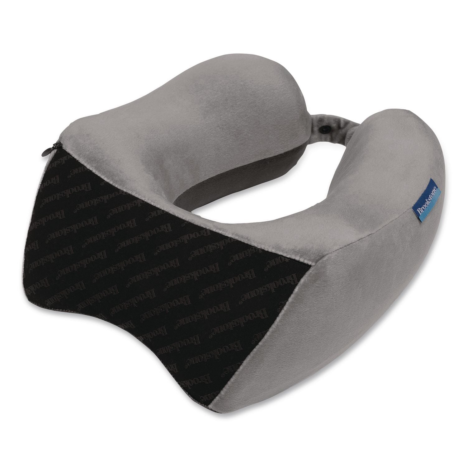 Flex Curve Neck Pillow, One Size Fits Most, Black/Gray