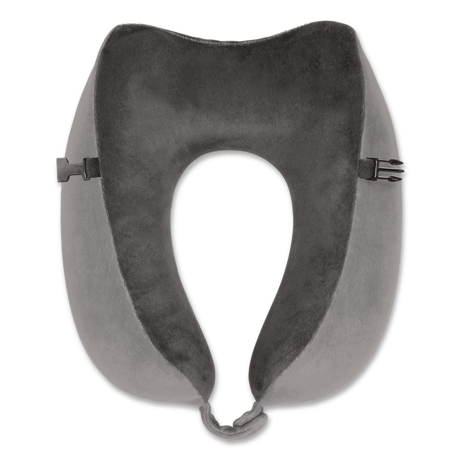 Flex Curve Neck Pillow, One Size Fits Most, Black/Gray