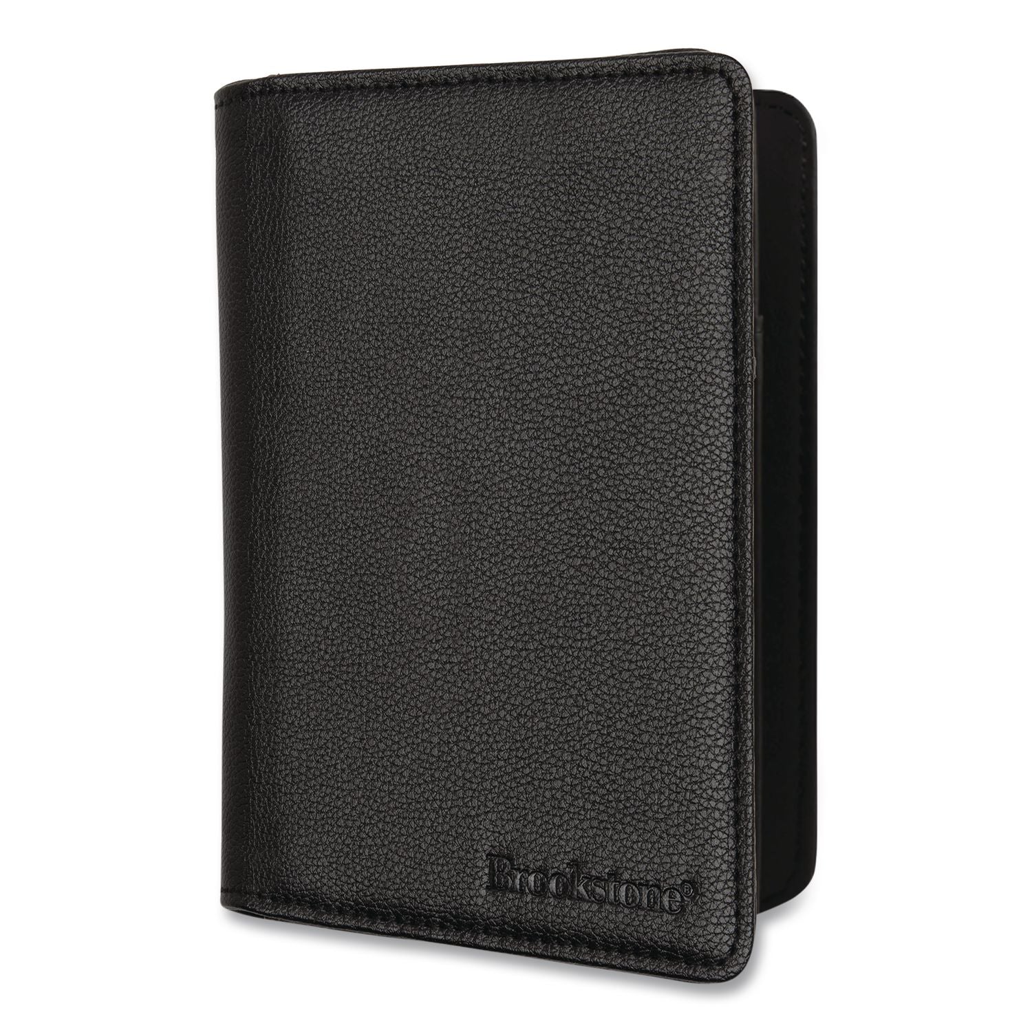 RFID Passport Holder, Polyurethane, Black