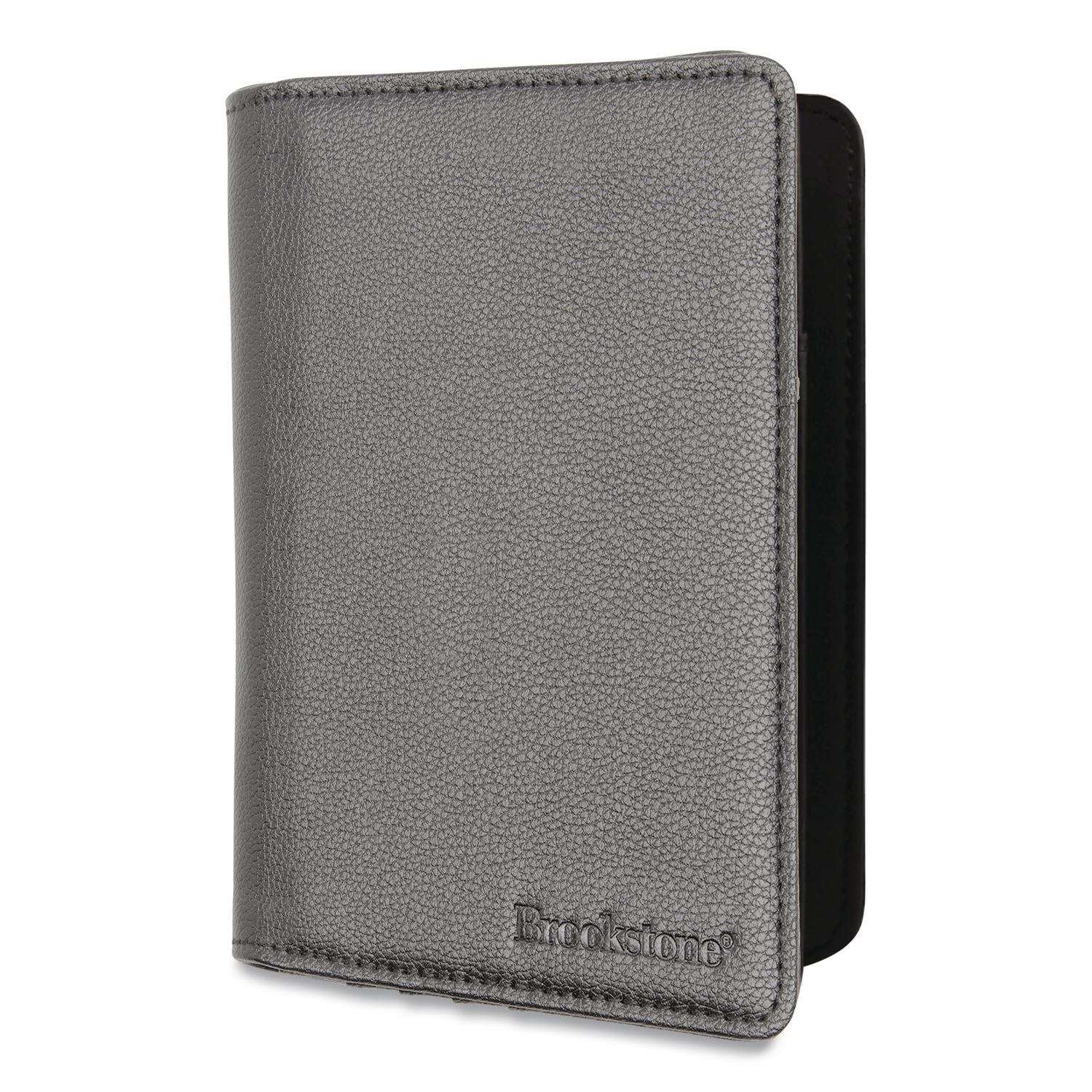 RFID Passport Holder, Polyurethane, Dark Gray