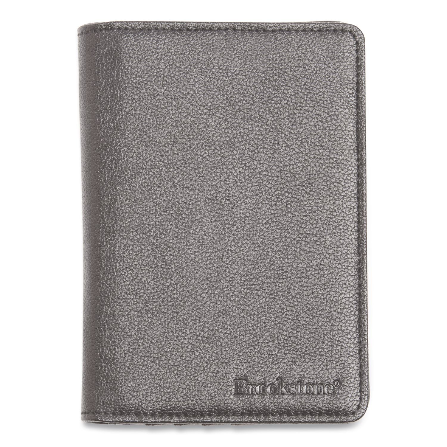 RFID Passport Holder, Polyurethane, Dark Gray