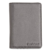 RFID Passport Holder, Polyurethane, Dark Gray