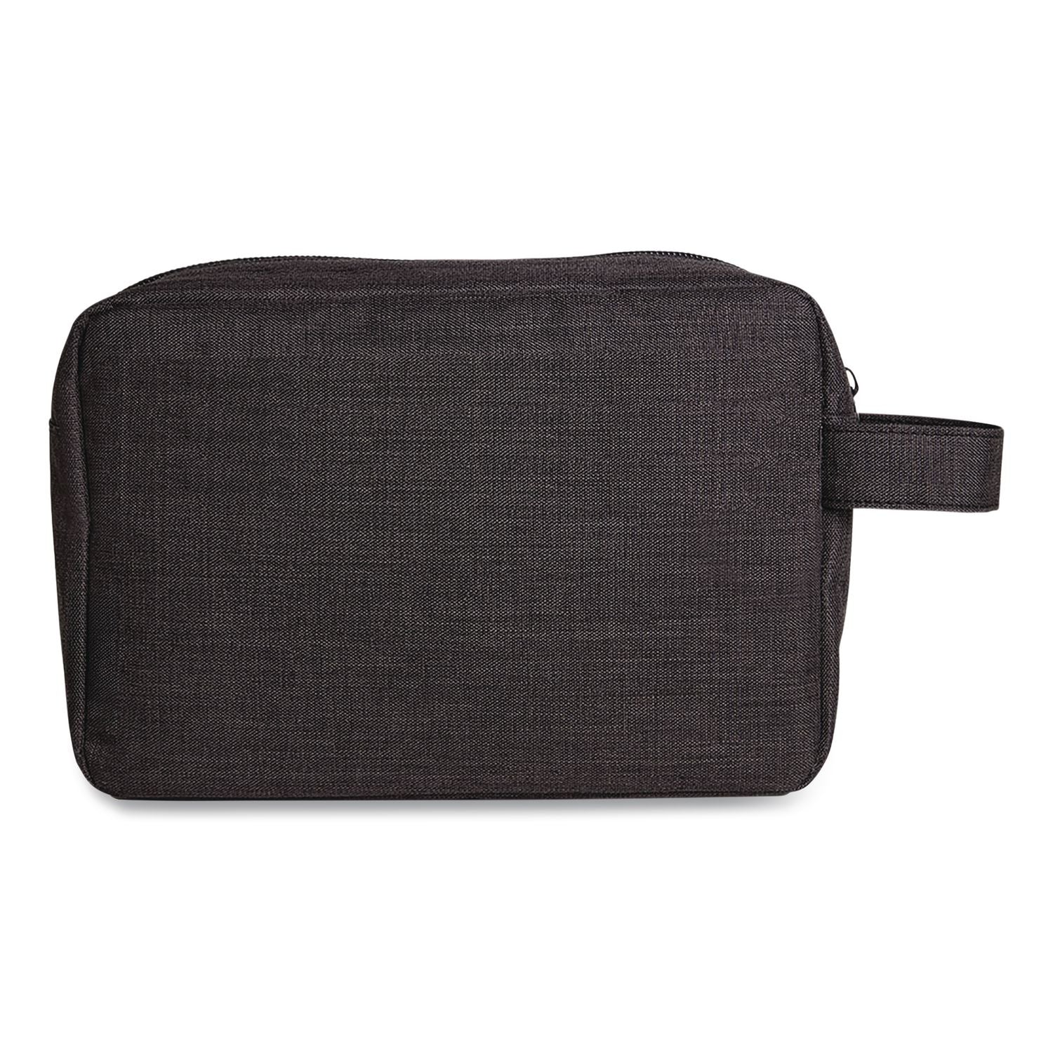 Fabric Travel Pouch, 8.27 X 2.76 X 6.3, Black