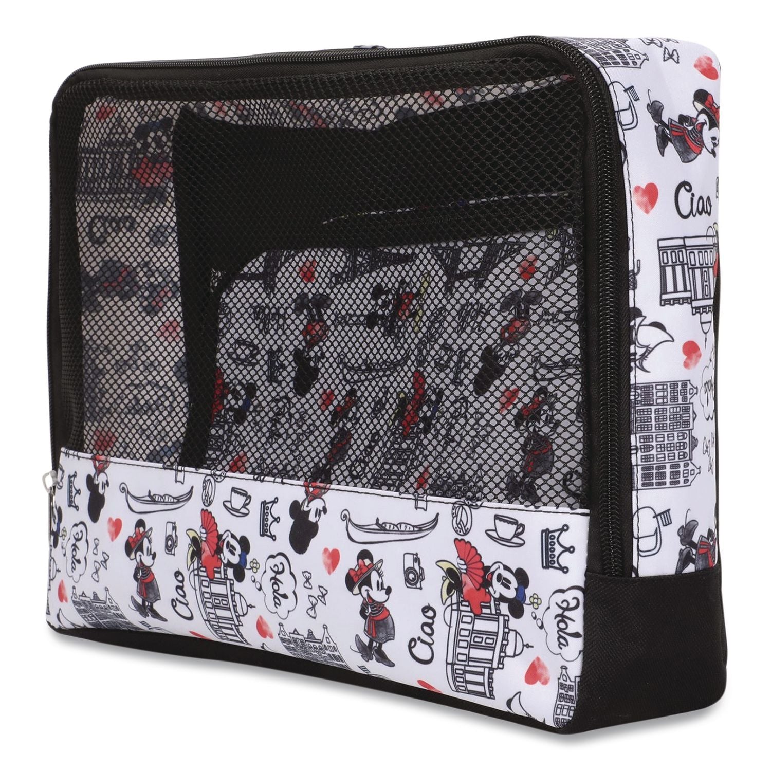 Minie And Mickey Mouse Four-Piece Packing Cube Set, Assorted Sizes