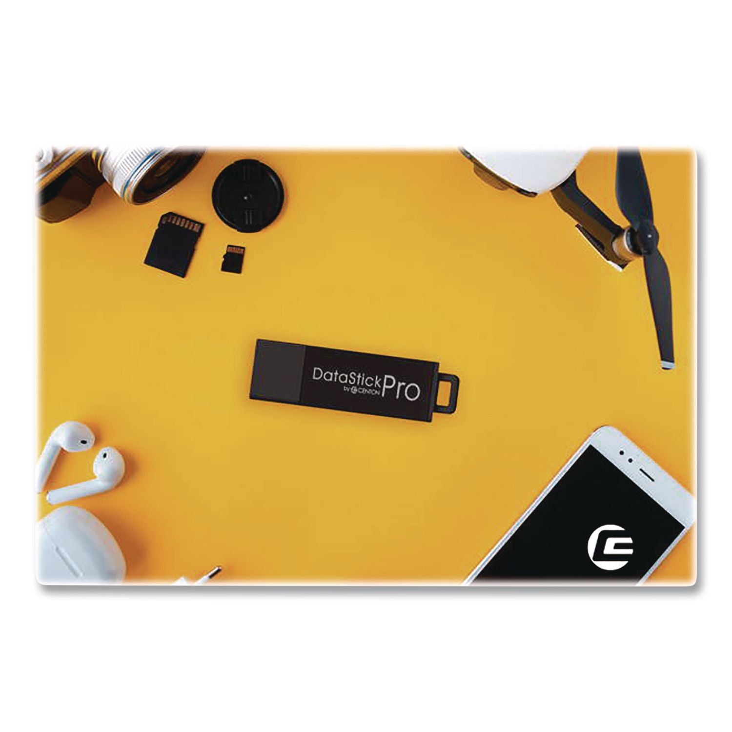 Datastick Pro USB 3.2 Type C Flash Drive, 8 GB, Black