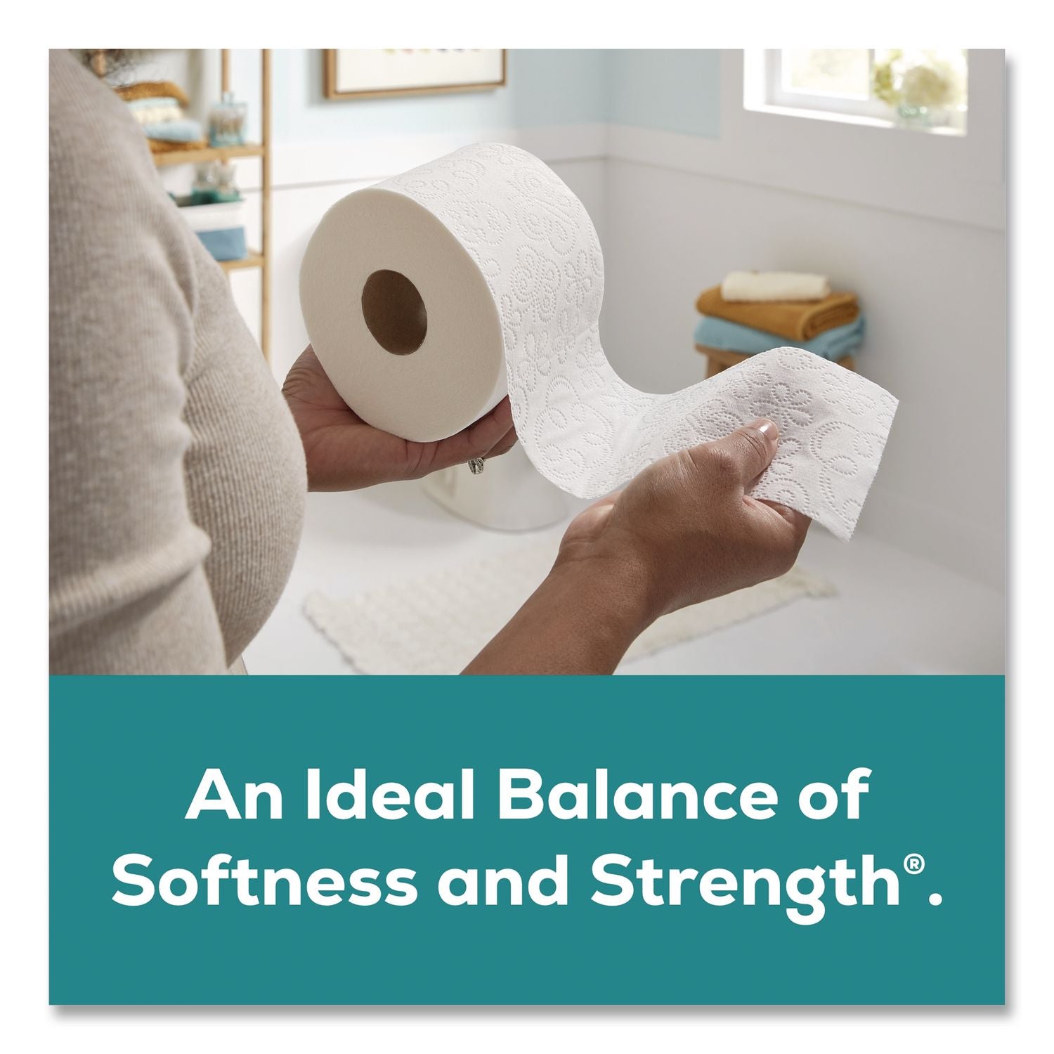 Mega Toilet Paper, Septic Safe, 2-Ply, White, 320 Sheets/Roll, 24 Rolls/Pack