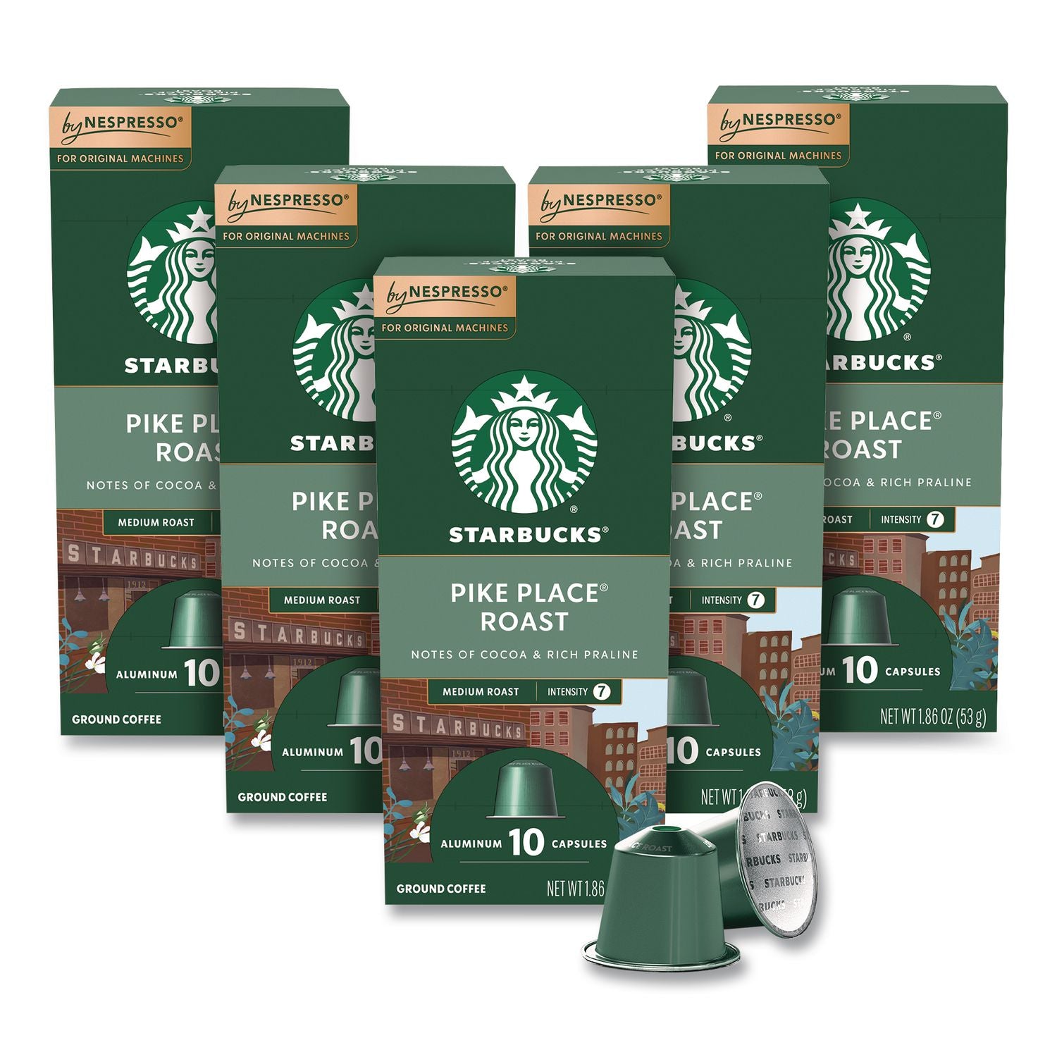 Pike Place Roast Original Pod, 10/Pack, 5 Packs/Box