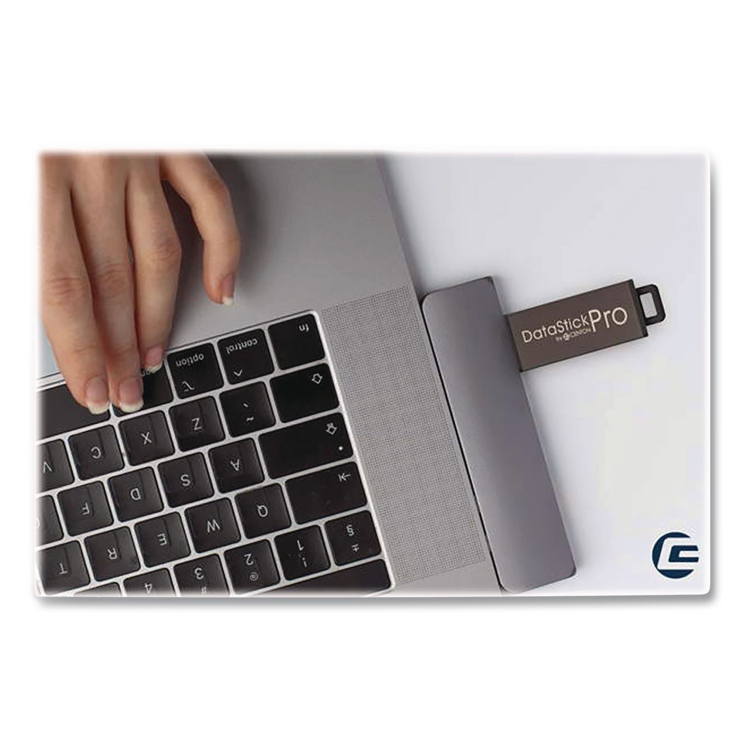 Datastick Pro USB 3.2 Type A Flash Drive, 8 GB, Black, 10/Pack