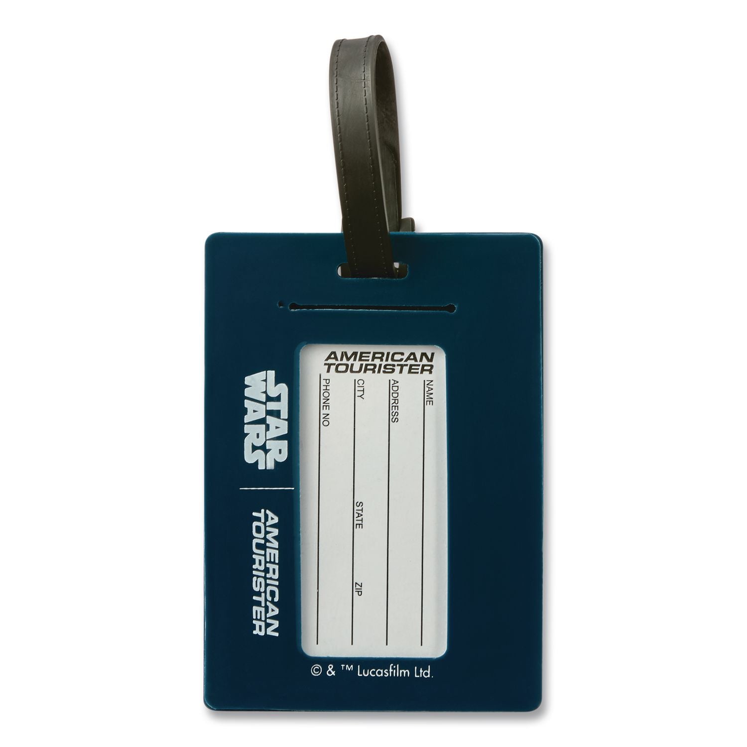 Disney Character Luggage Tag, Star Wars Droids, Rubber, Multicolor