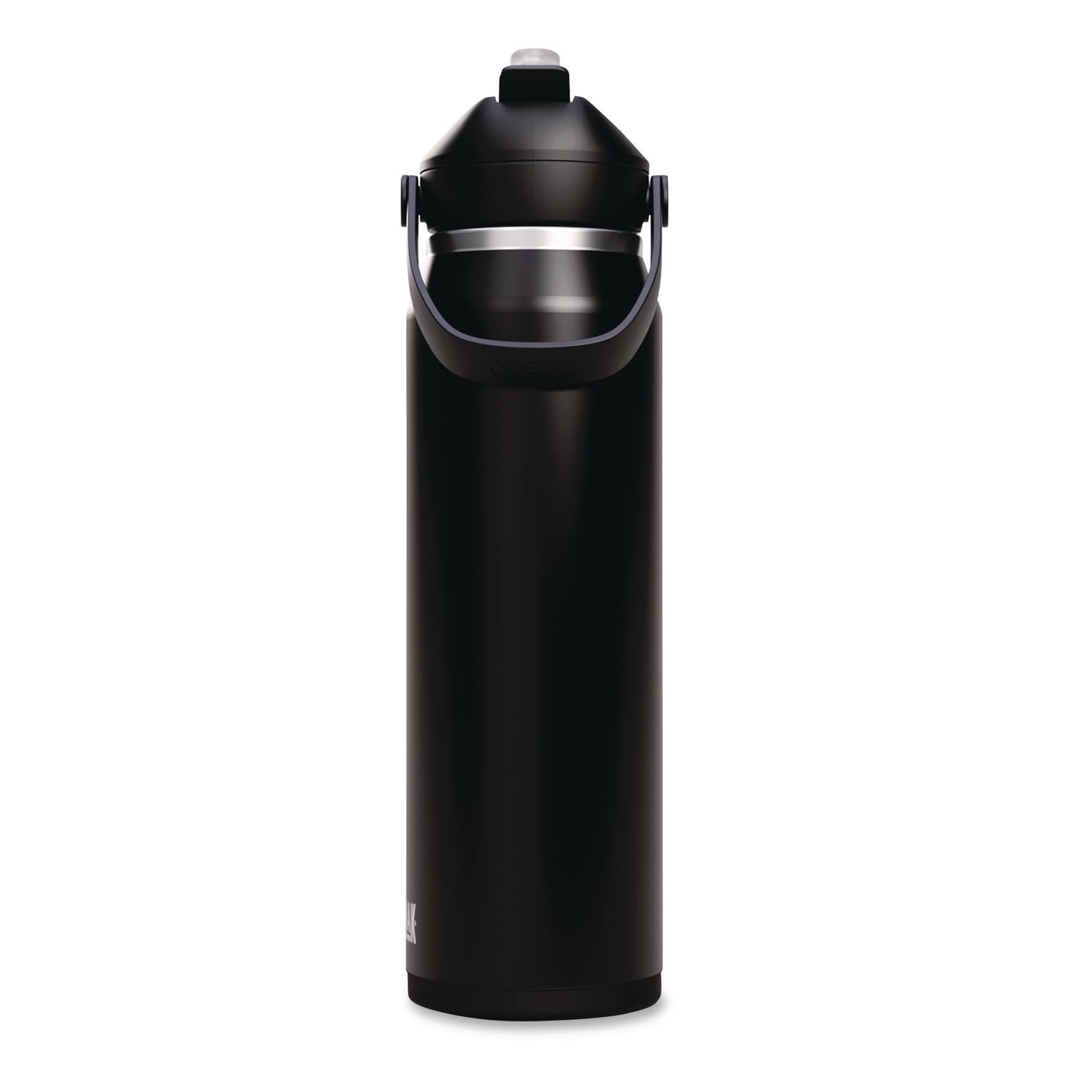 Thrive Flipstraw Stainless Steel Vacuum Insulated Water Bottle, 32 Oz, Black