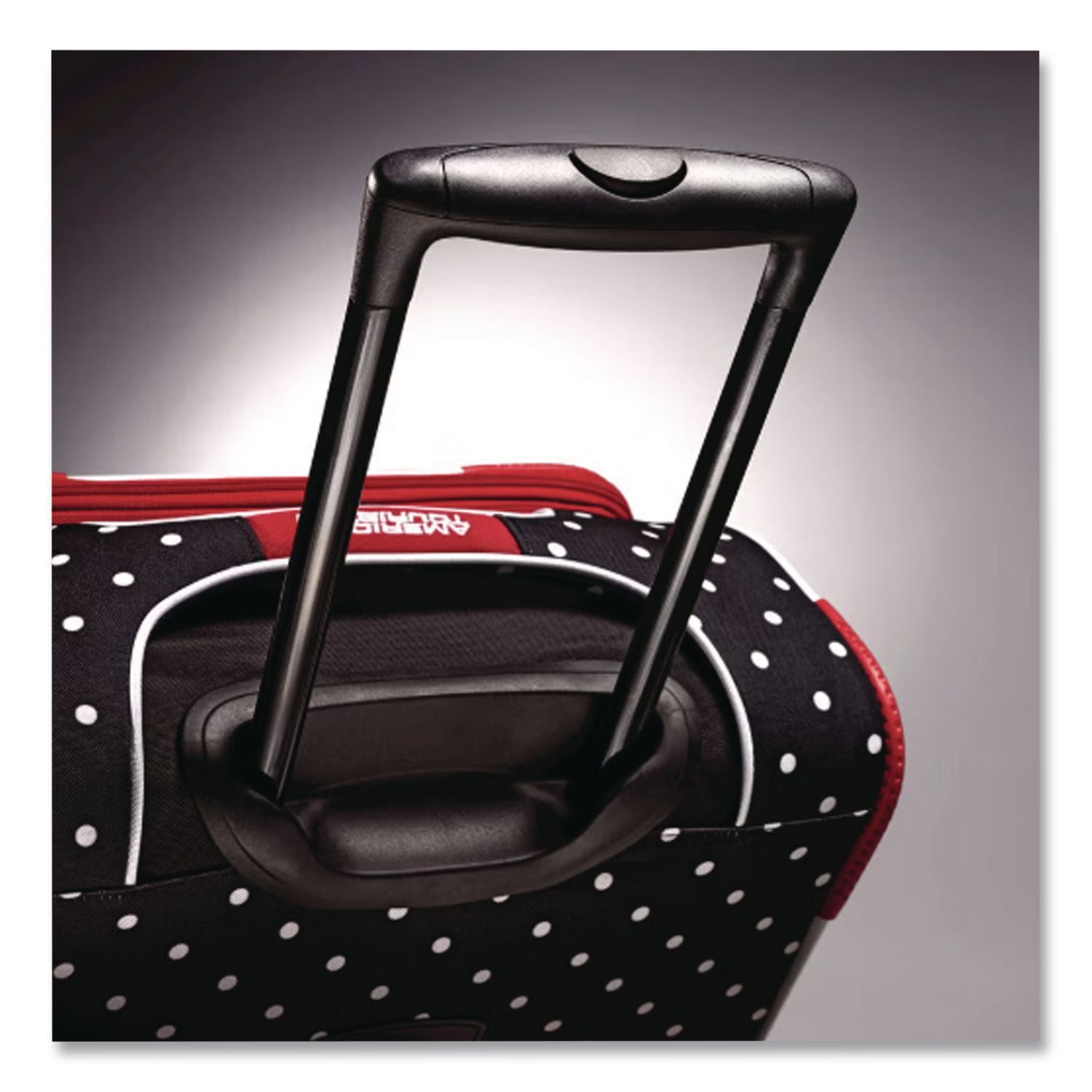 Disney Minnie Mouse Red Bow Softside Spinner Suitcase, 11 X 19 X 31, Black/Red/White