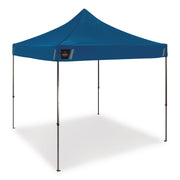SHAX 6002 Heavy-Duty Pop-Up Tent, 10 Ft X 10 Ft, Polyester/Steel, Blue