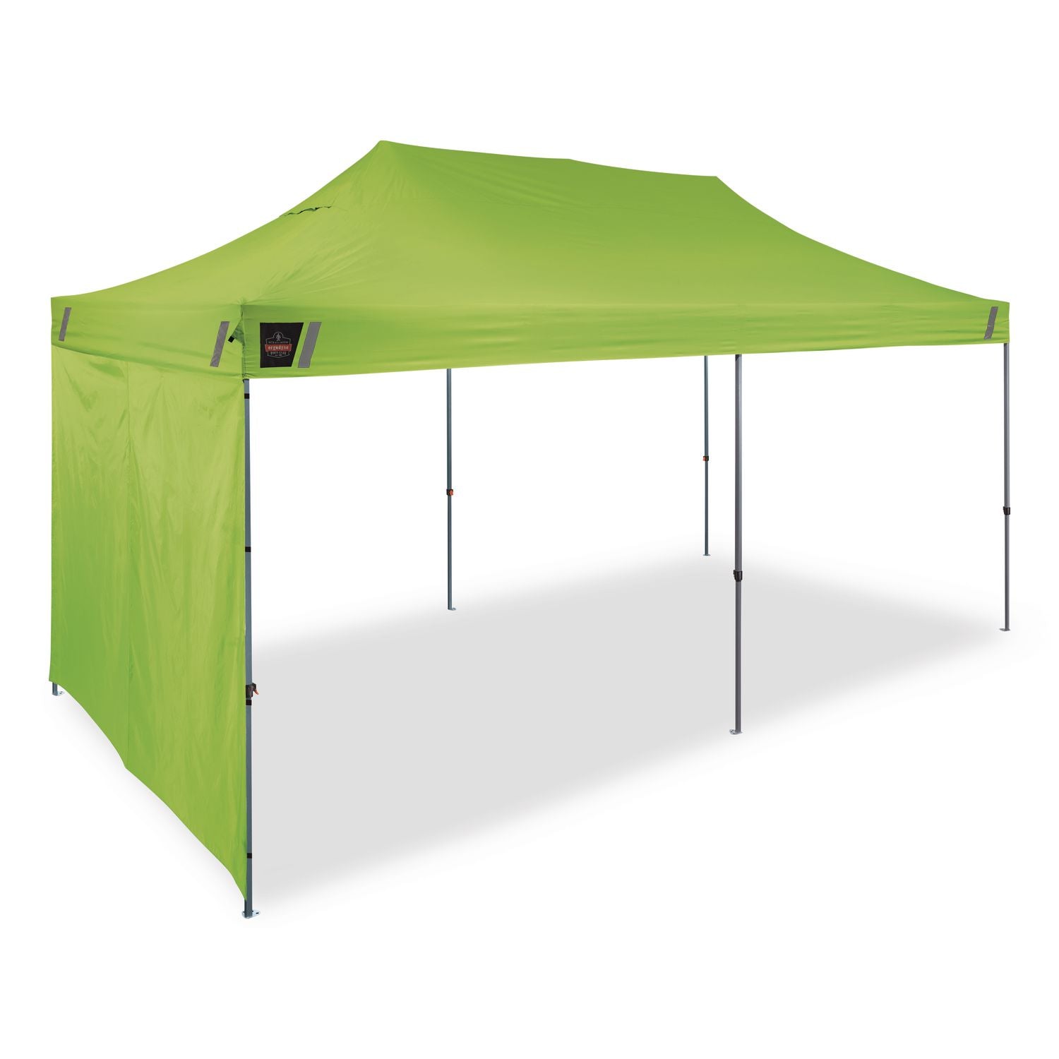 SHAX 6194 Pop-Up Tent Sidewall, 10 Ft X 10 Ft, Polyester, Lime
