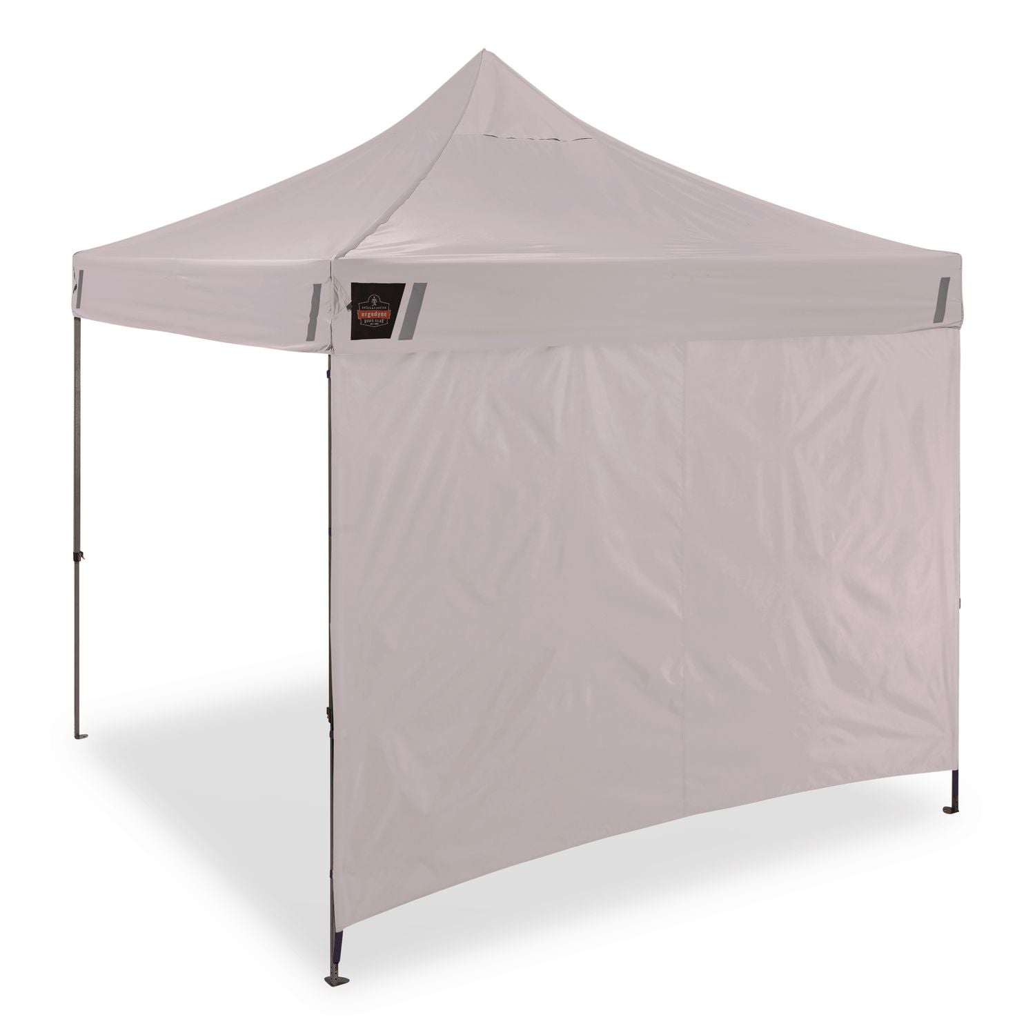 SHAX 6194 Pop-Up Tent Sidewall, 10 Ft X 10 Ft, Polyester, White