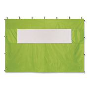 SHAX 6195 Pop-Up Tent Sidewall With Mesh Window, 10 Ft X 10 Ft, Polyester/Steel, Lime