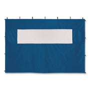 SHAX 6195 Pop-Up Tent Sidewall With Mesh Window, 10 Ft X 10 Ft, Polyester, Blue