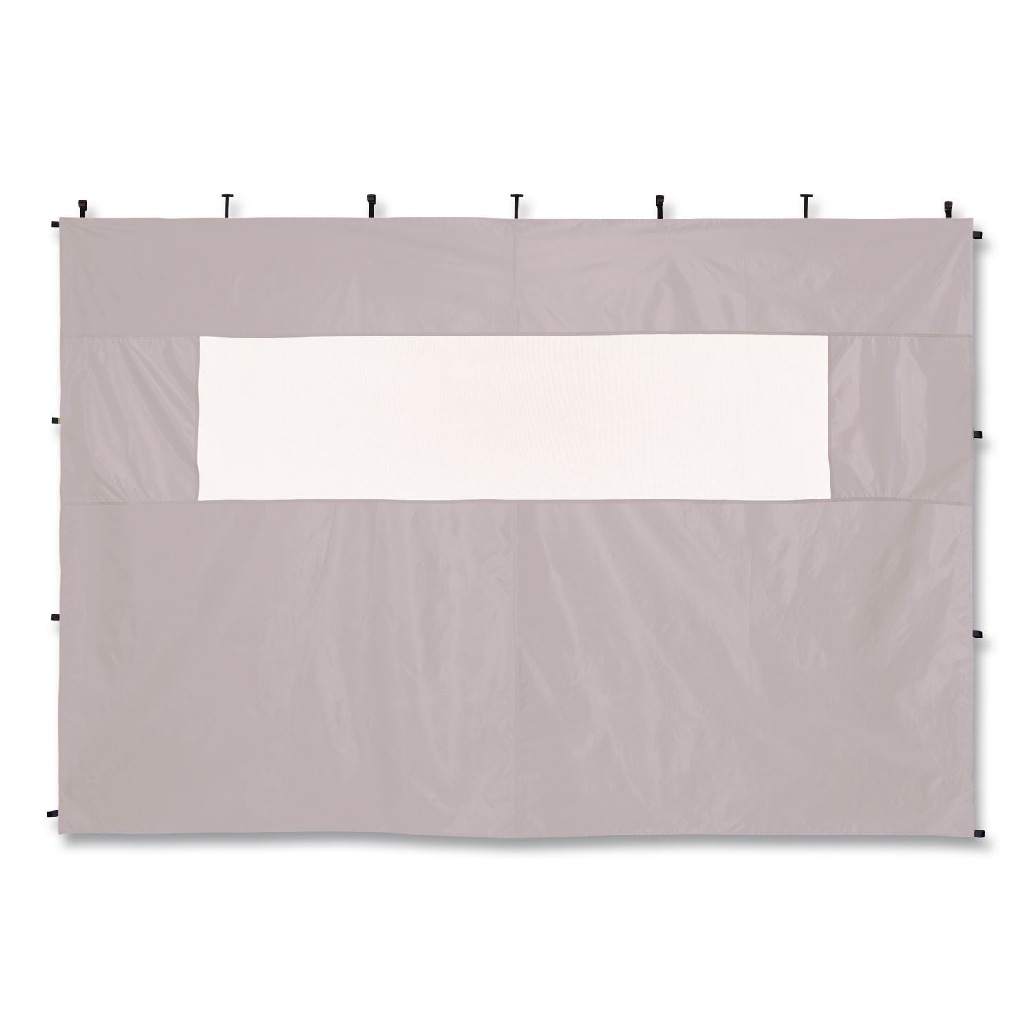 SHAX 6195 Pop-Up Tent Sidewall With Mesh Window, 10 Ft X 10 Ft, Polyester, White