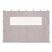 SHAX 6195 Pop-Up Tent Sidewall With Mesh Window, 10 Ft X 10 Ft, Polyester, White