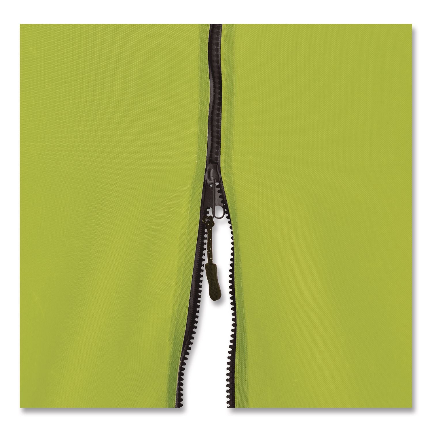 SHAX 6196 Pop-Up Tent Sidewall With Zippered Door, 10 Ft X10 Ft, Polyester, Lime