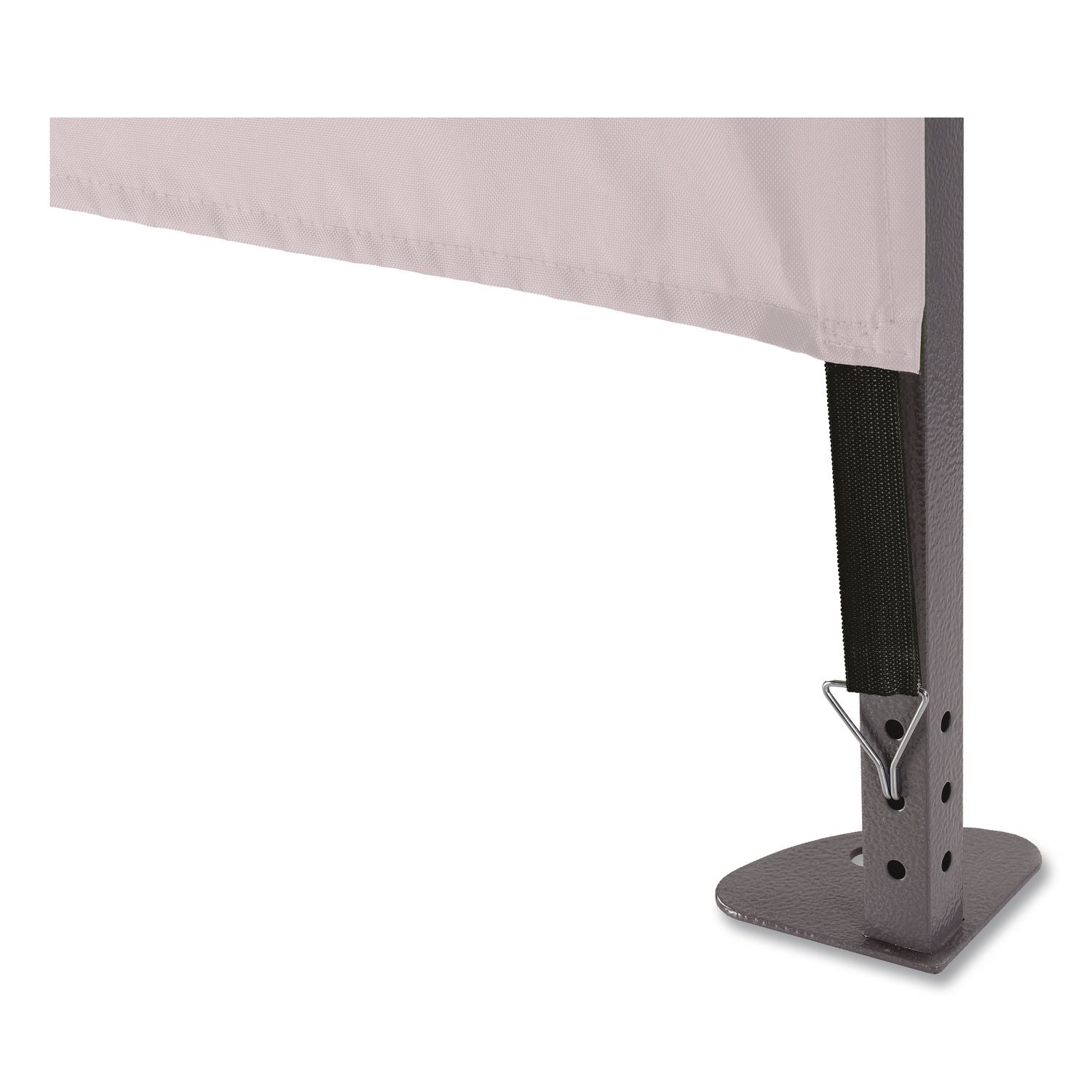 SHAX 6055 Heavy-Duty Pop-Up Tent Kit - Solid Sidewalls, Single Skin, 10 Ft X 10 Ft, Polyester/Steel, White
