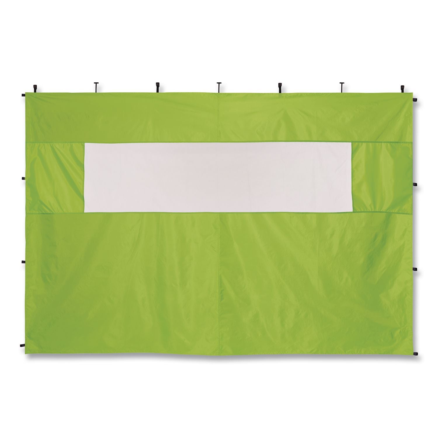 SHAX 6056 Heavy-Duty Pop-Up Tent Kit - Mesh Windows, Single Skin, 10 Ft X 10 Ft, Polyester/ Steel, Lime